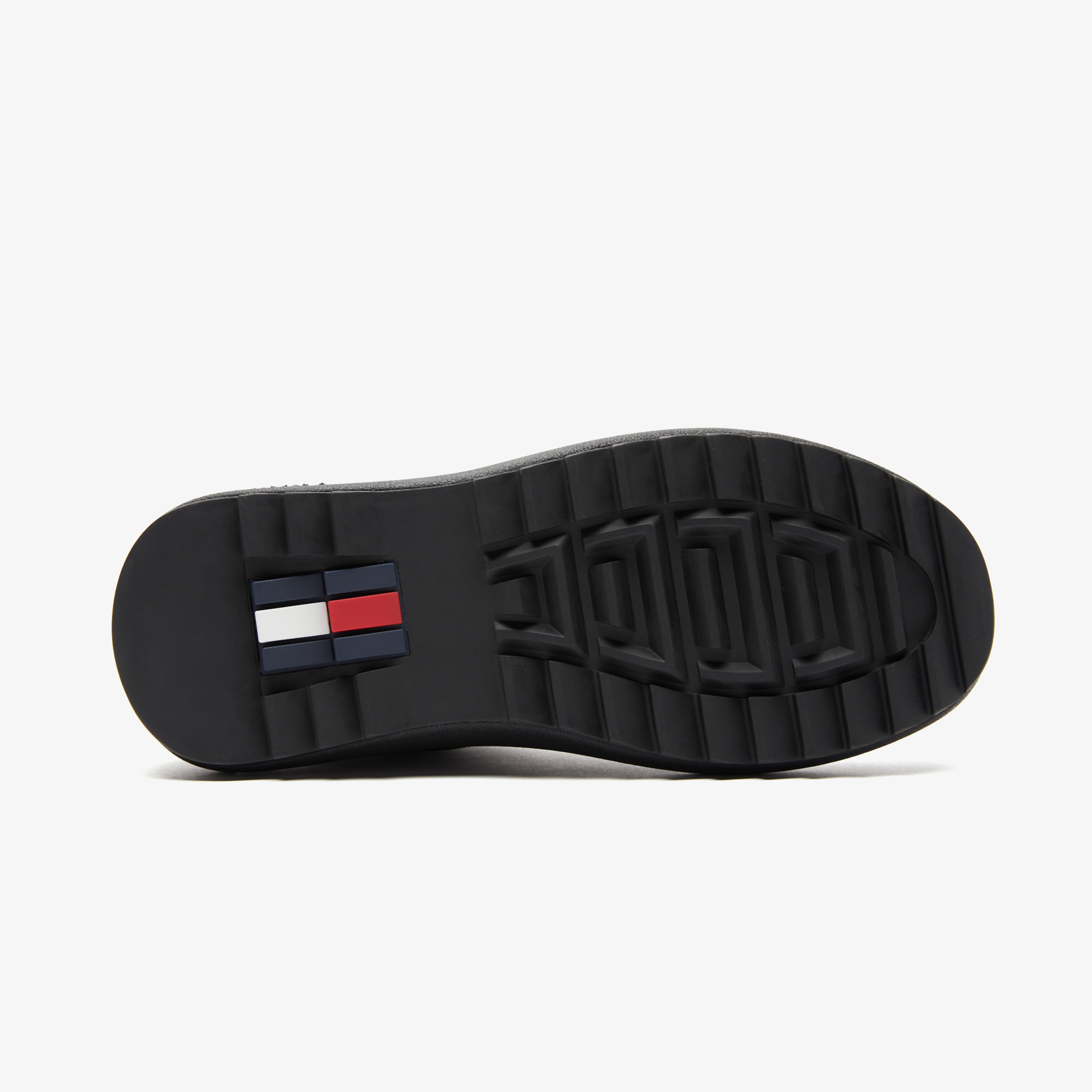 Tommy Hilfiger Mix Material Erkek Siyah Bot