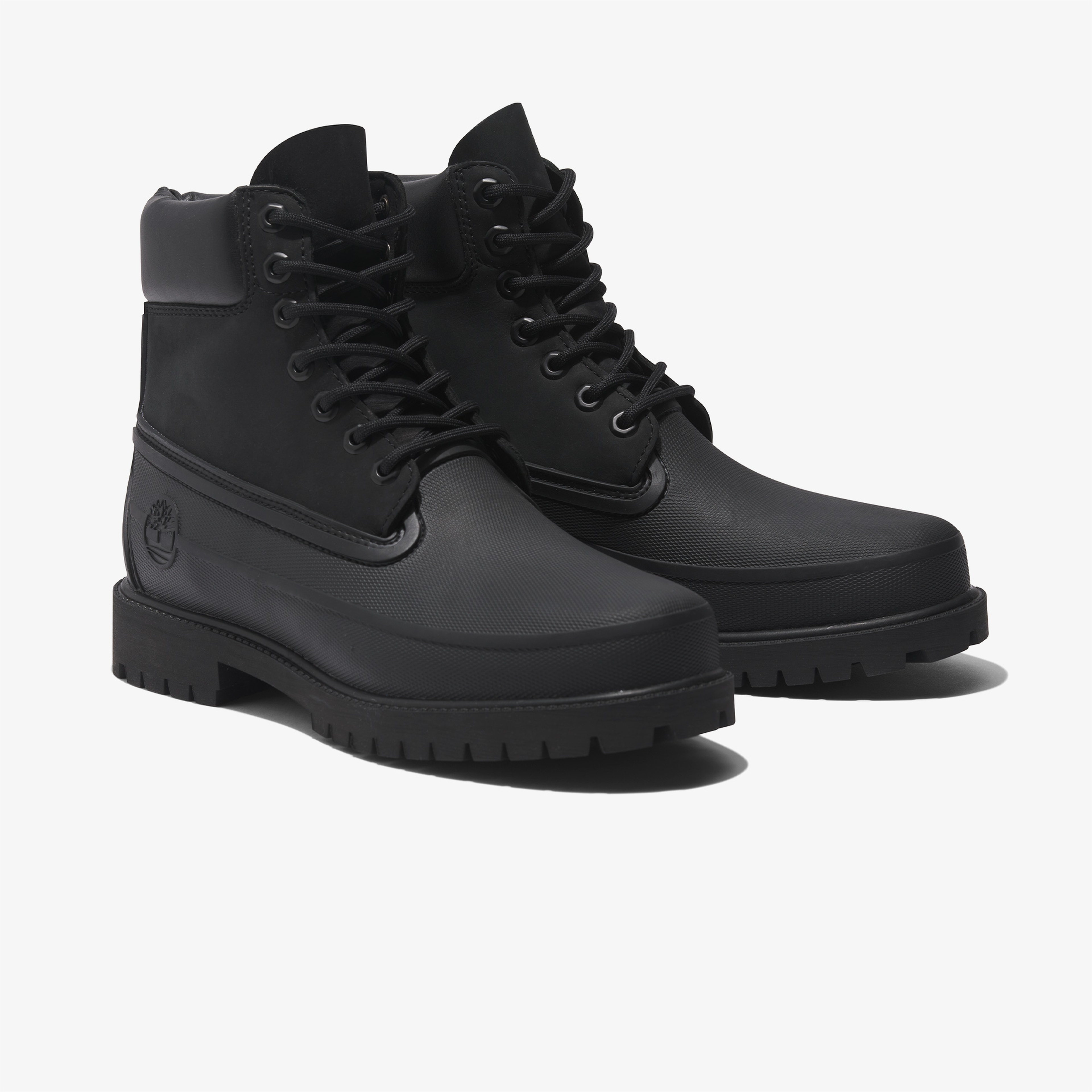 Timberland 6 Inch Lace Up Waterproof Siyah Erkek Bot