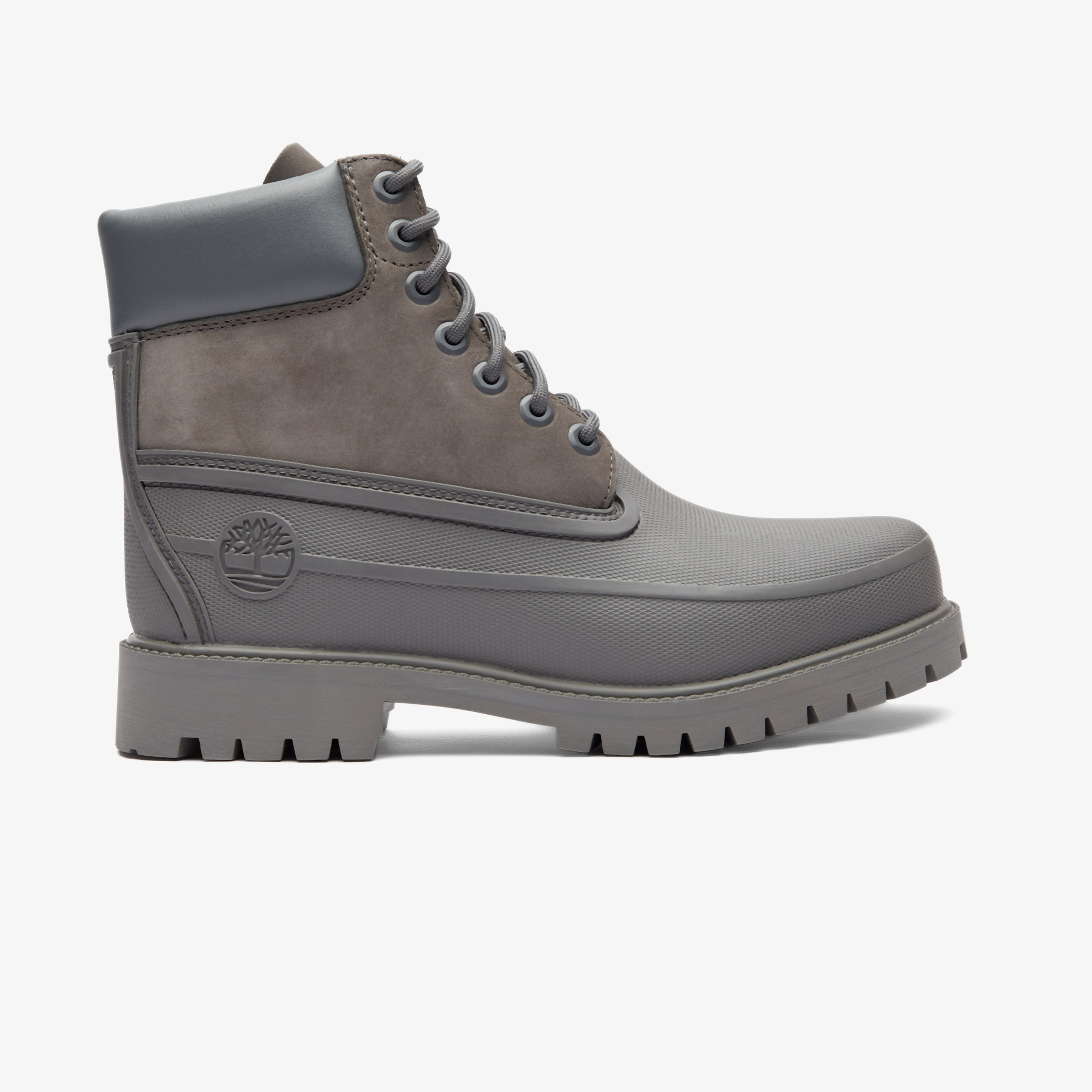 Timberland 6 Inch Lace Up Waterproof Erkek Gri Bot