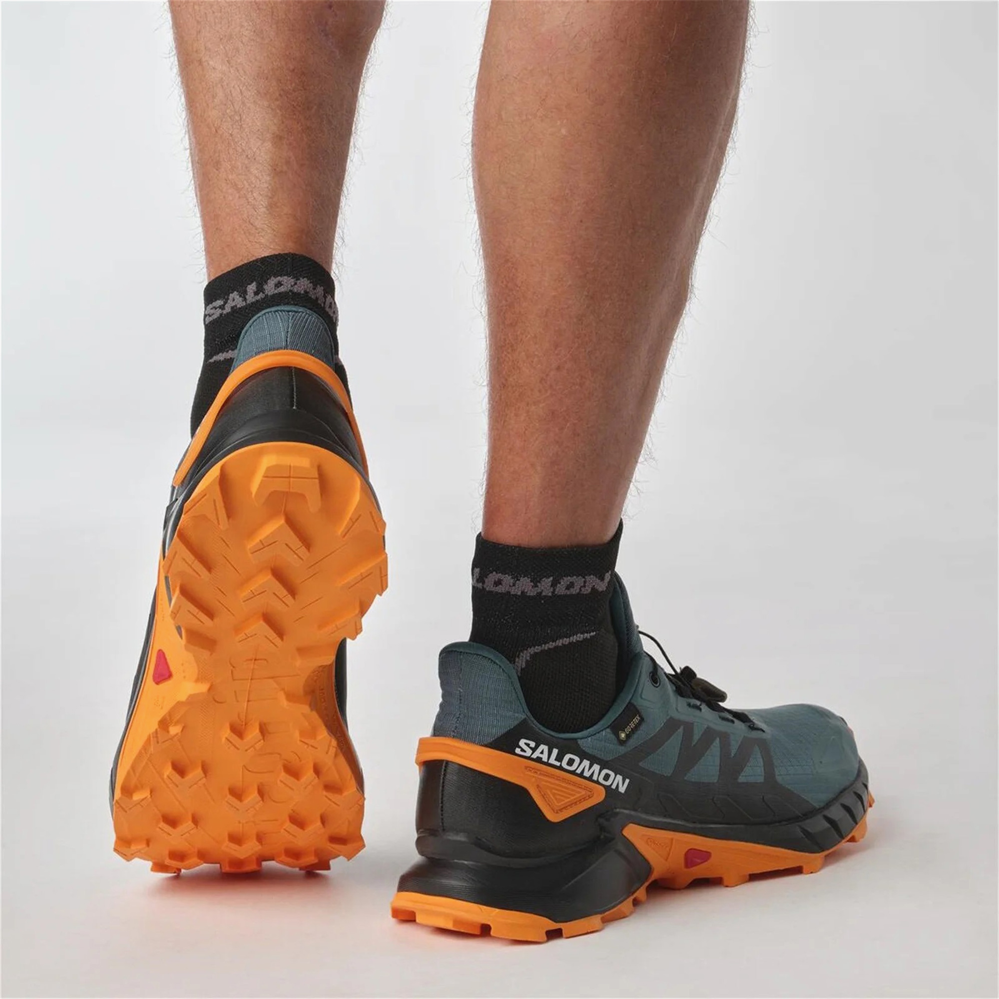 Salomon Supercross 4 Gore-Tex Erkek Mavi Outdoor Ayakkabı