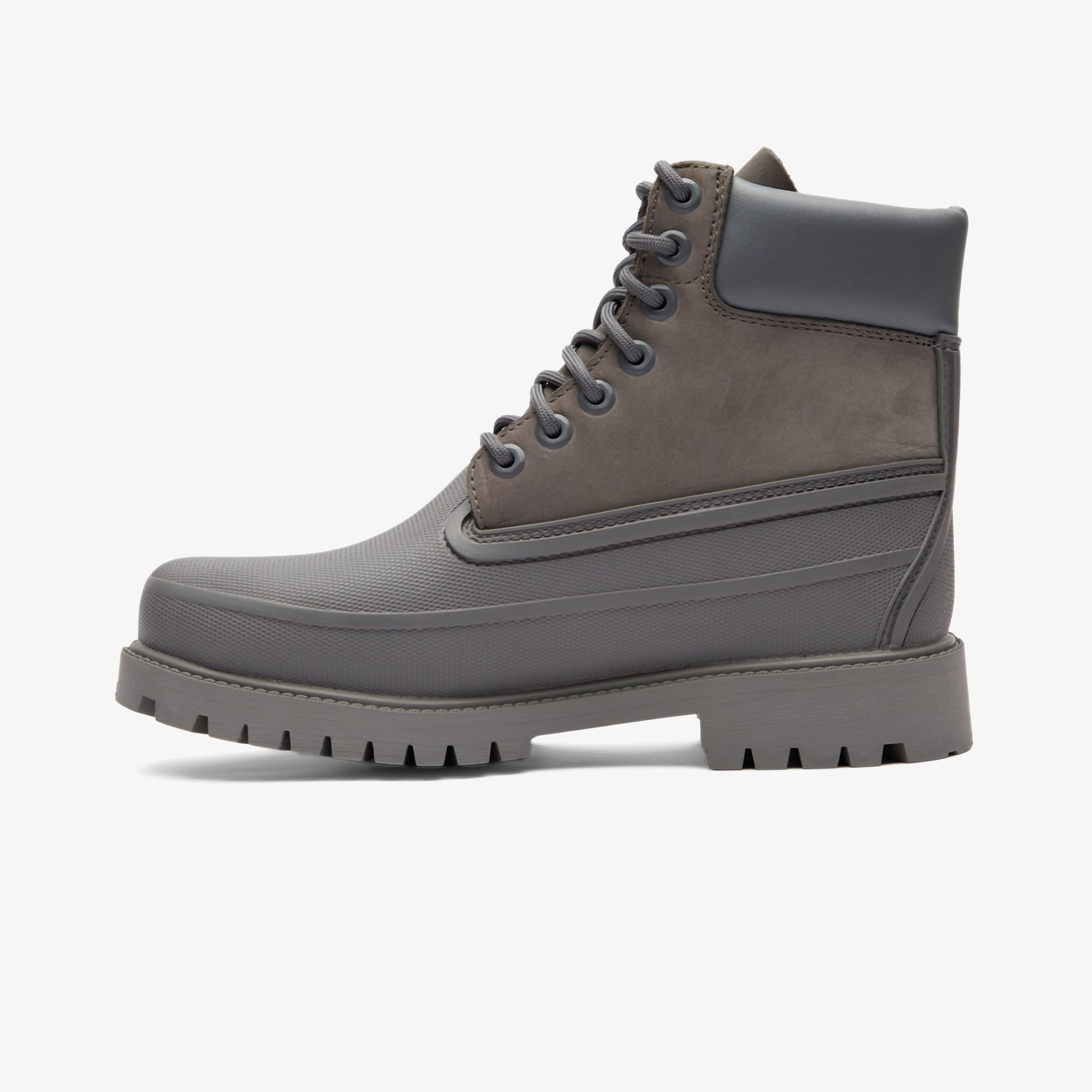 Timberland 6 Inch Lace Up Waterproof Erkek Gri Bot