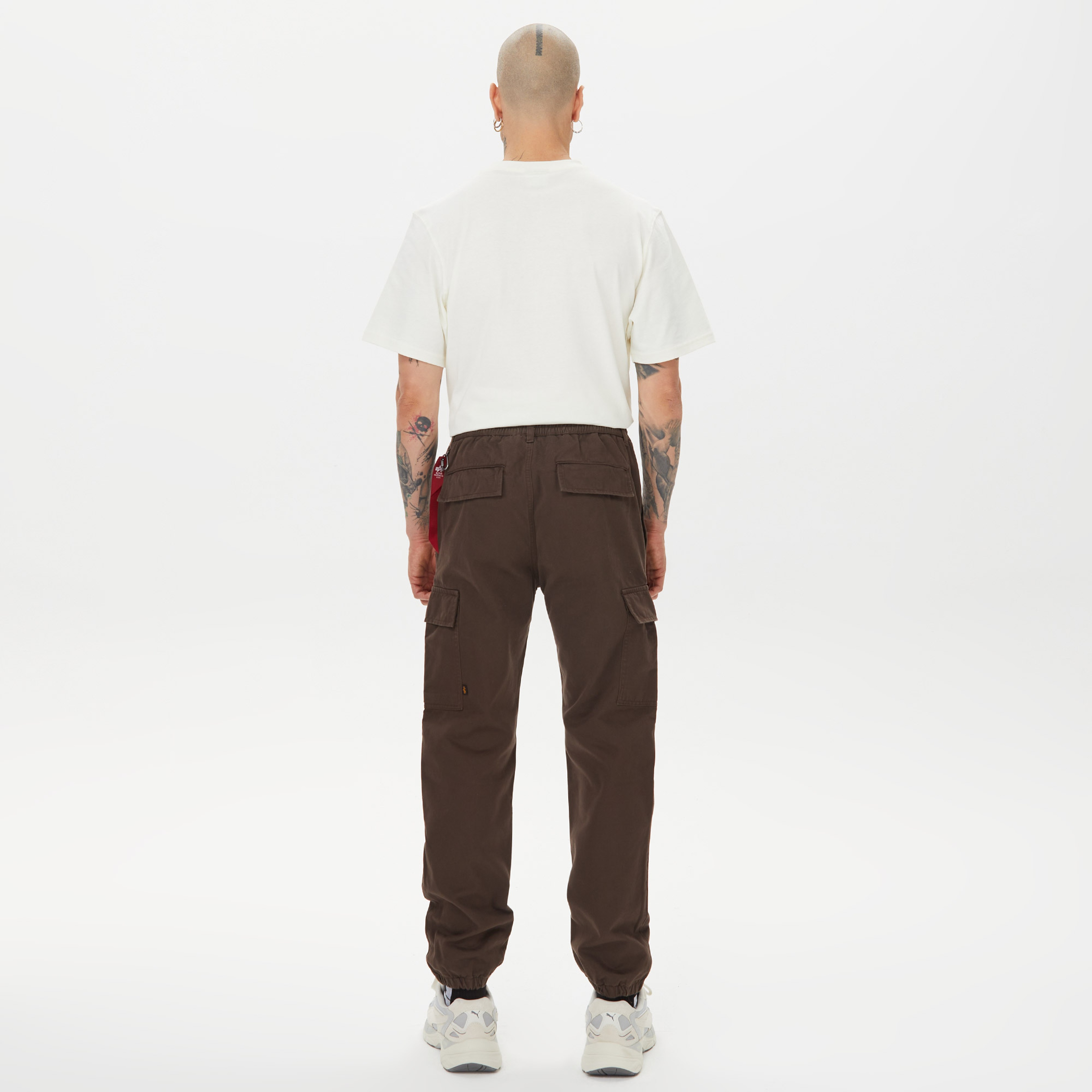 Alpha Industries Cotton Jogger Erkek Kahverengi Pantolon