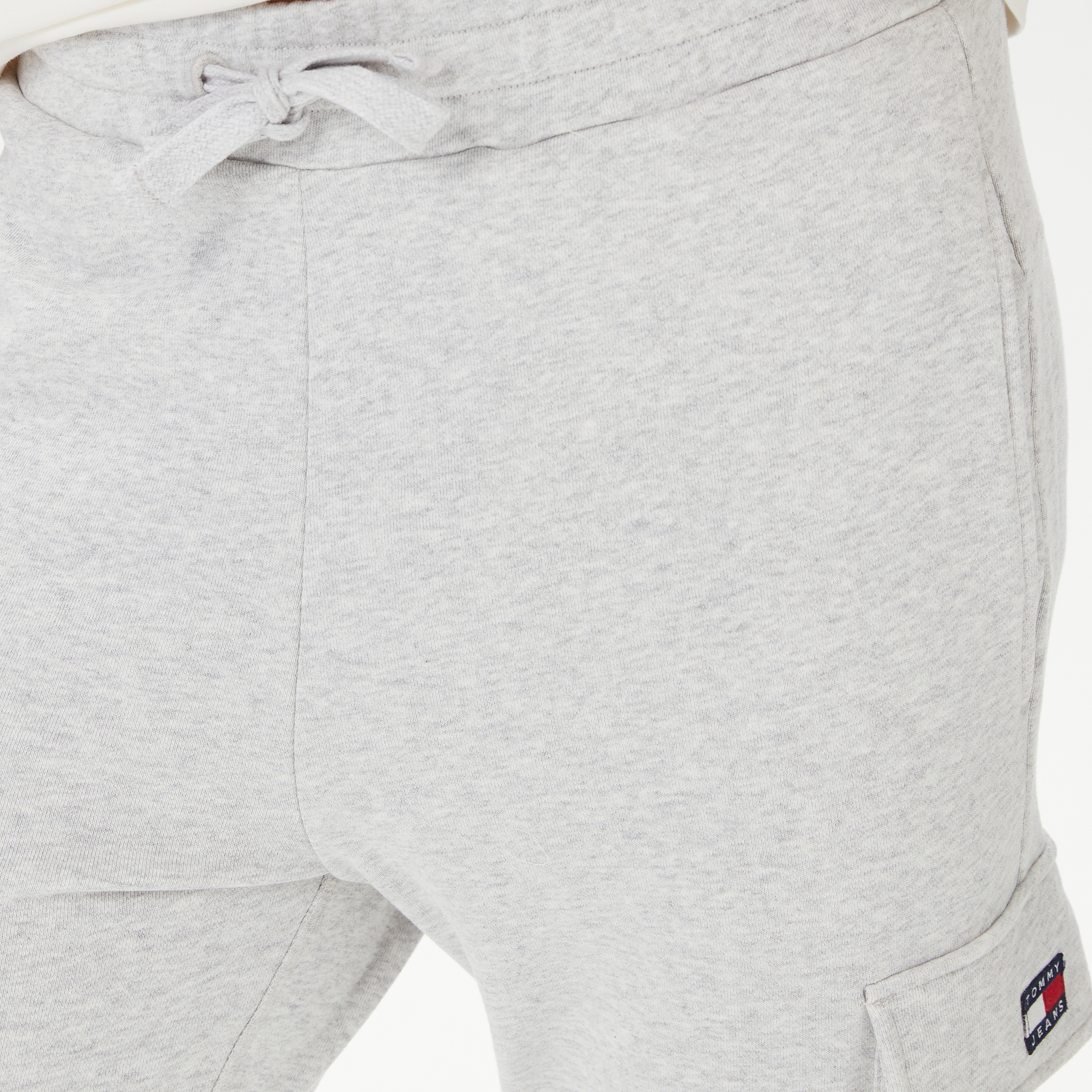 Tommy Hilfiger Reg Xs Badge Cargo Erkek Beyaz Eşofman Altı