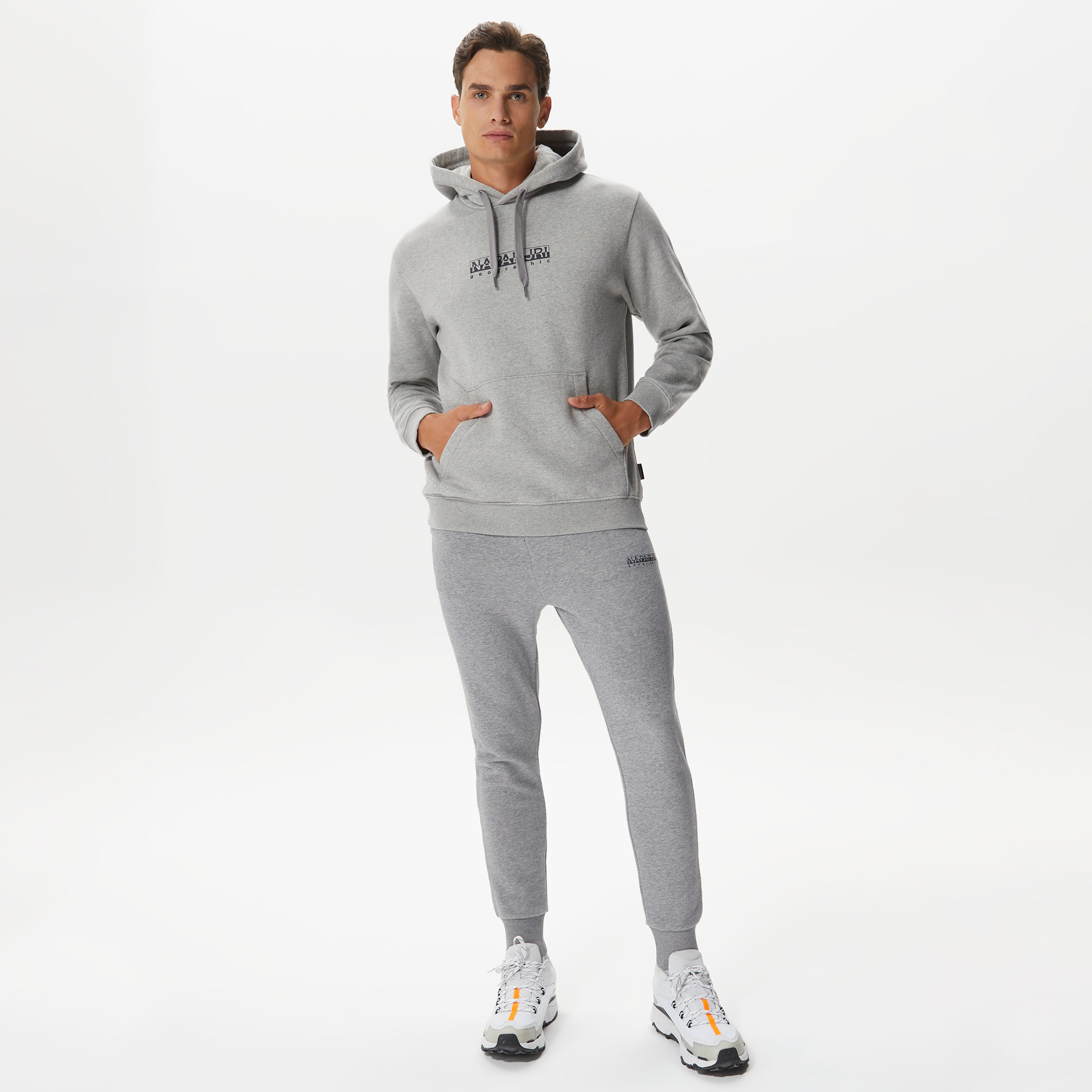 Napapijri M-Box 1 Erkek Gri Eşofman Altı