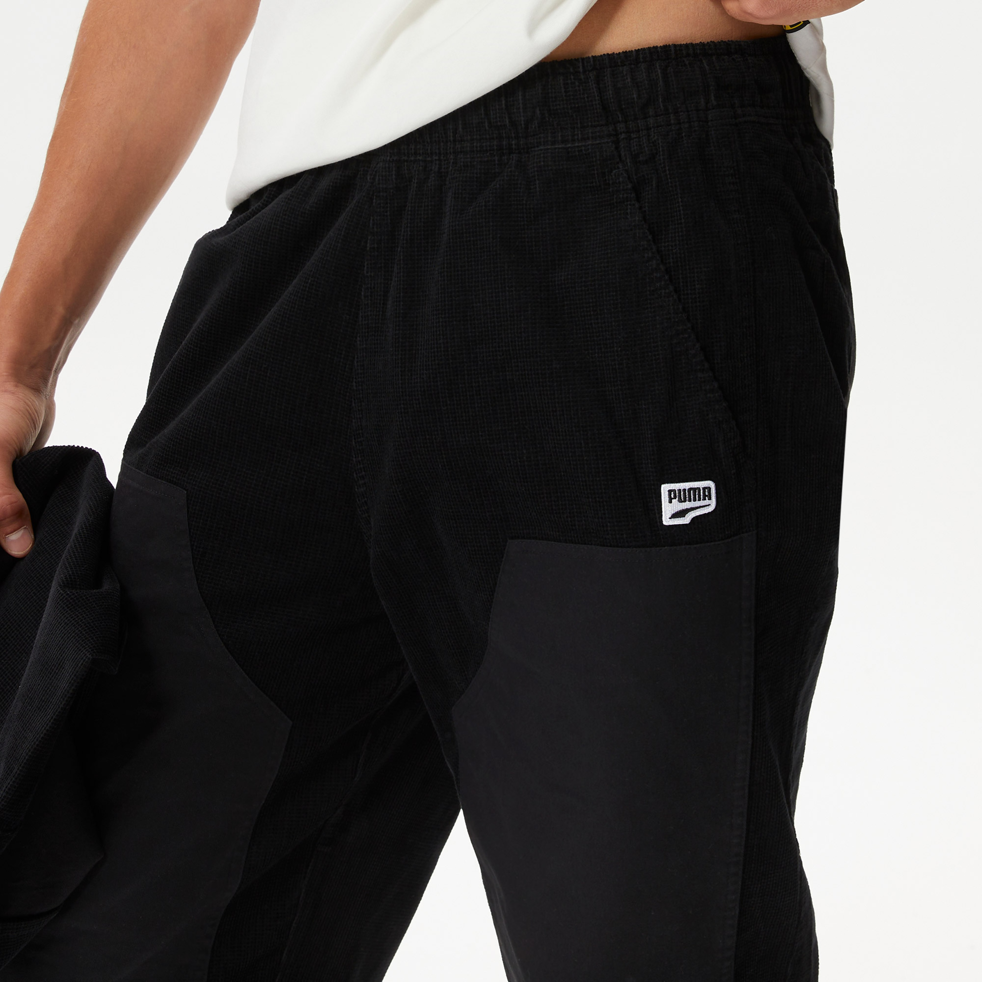 Puma Downtown Erkek Siyah Eşofman Altı