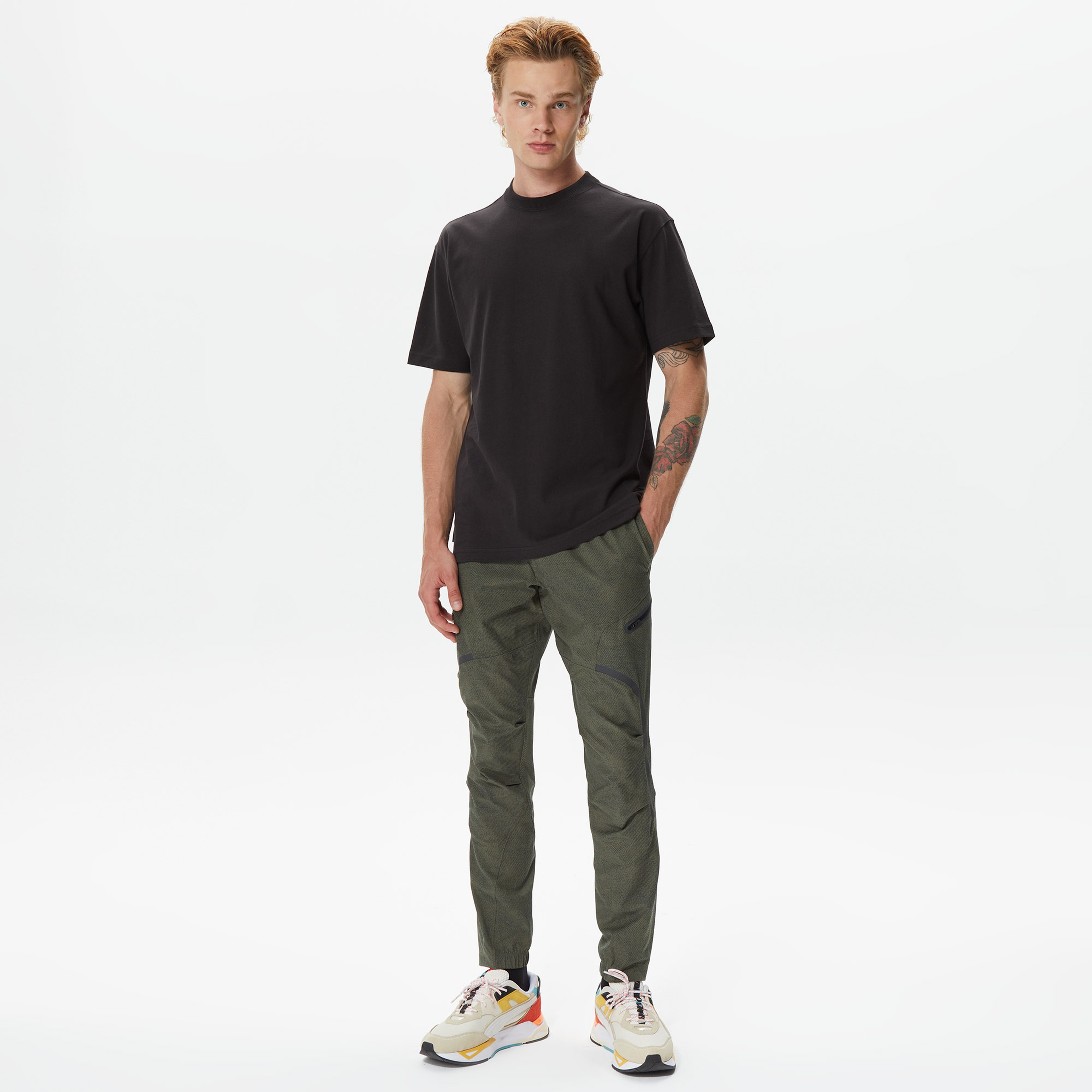 Under Armour Unstoppable Cargo Erkek Yeşil Eşofman Altı