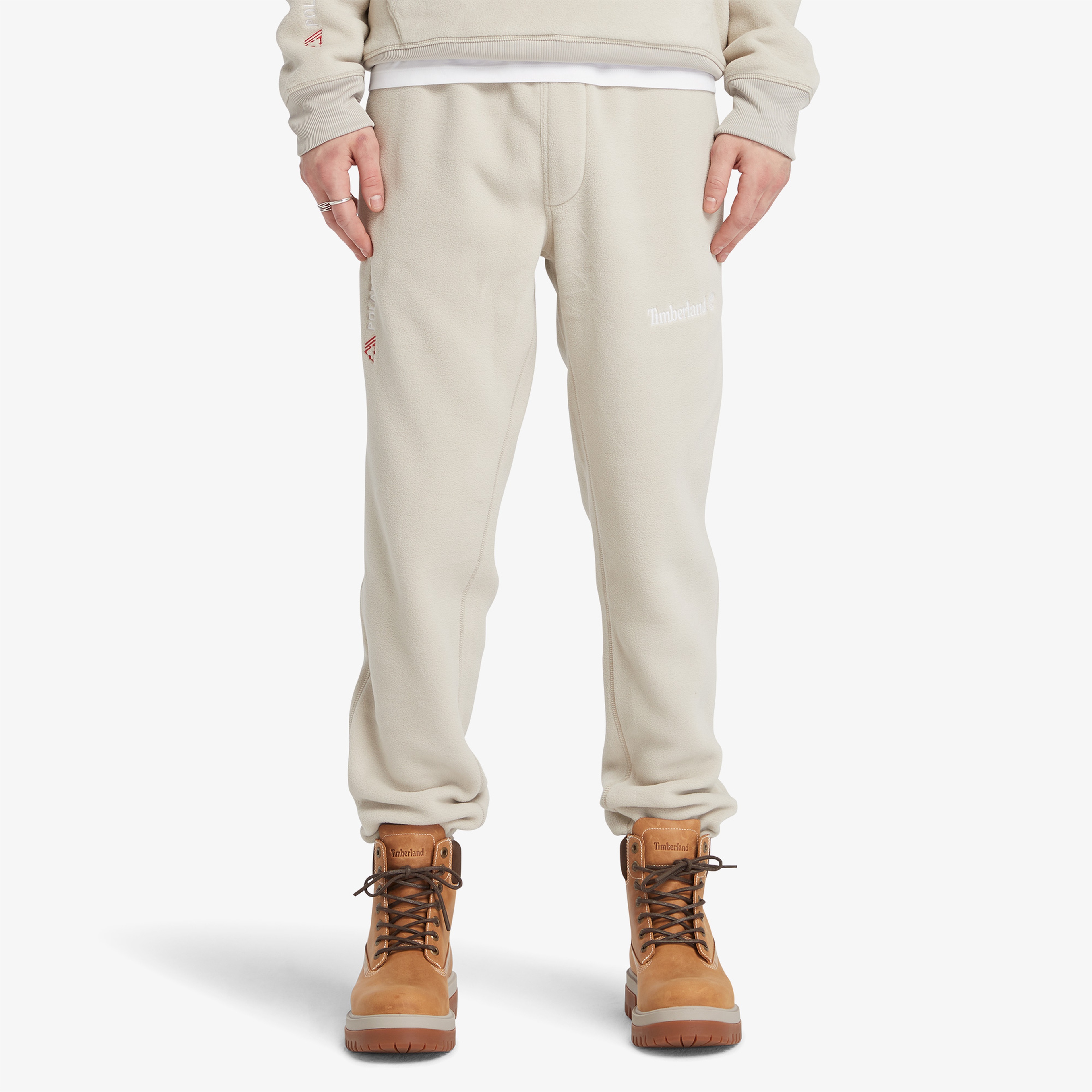 Timberland Polartec 200 Series Fleece Erkek Bej Eşofman Altı