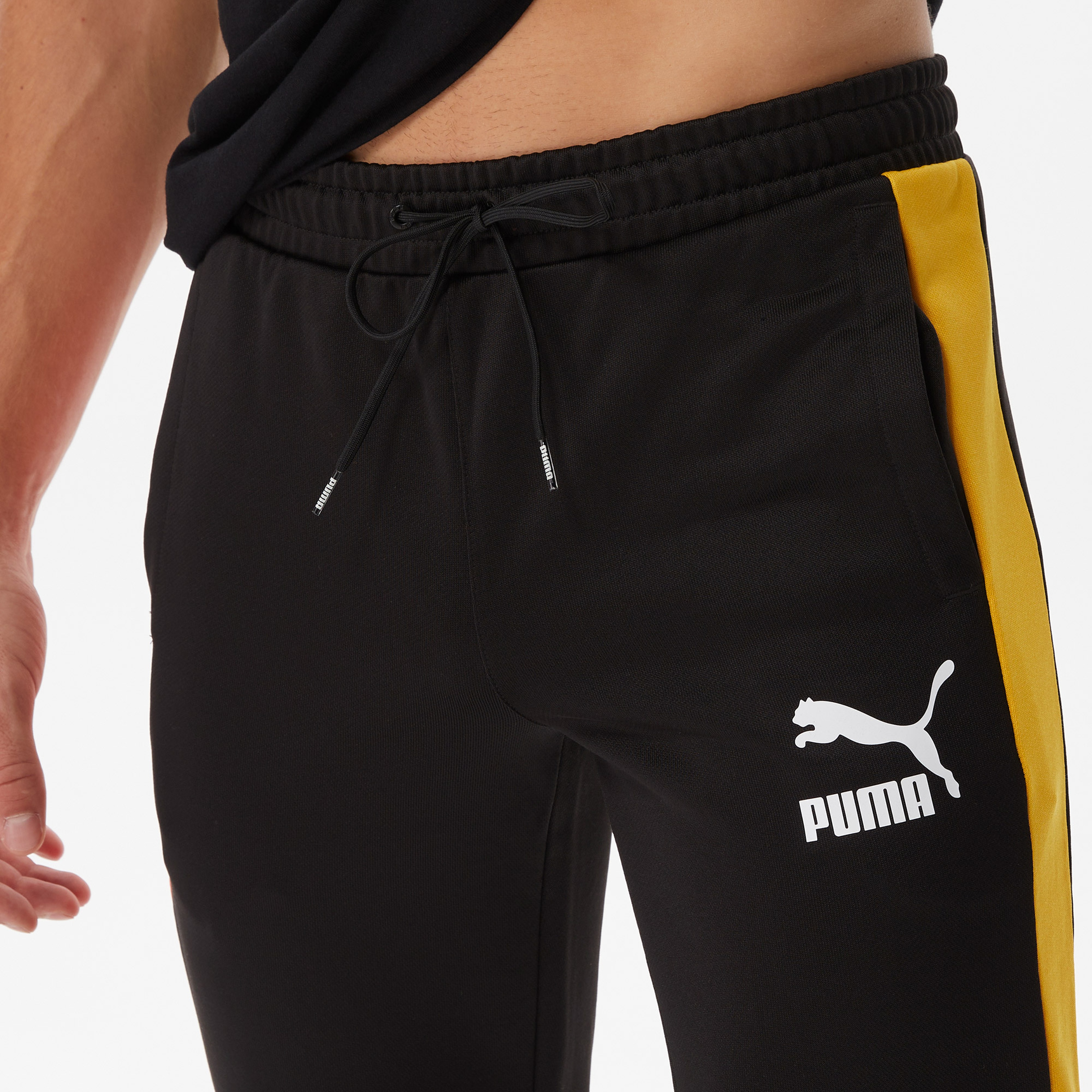 Puma T7 İconic Track Erkek Siyah Eşofman Altı