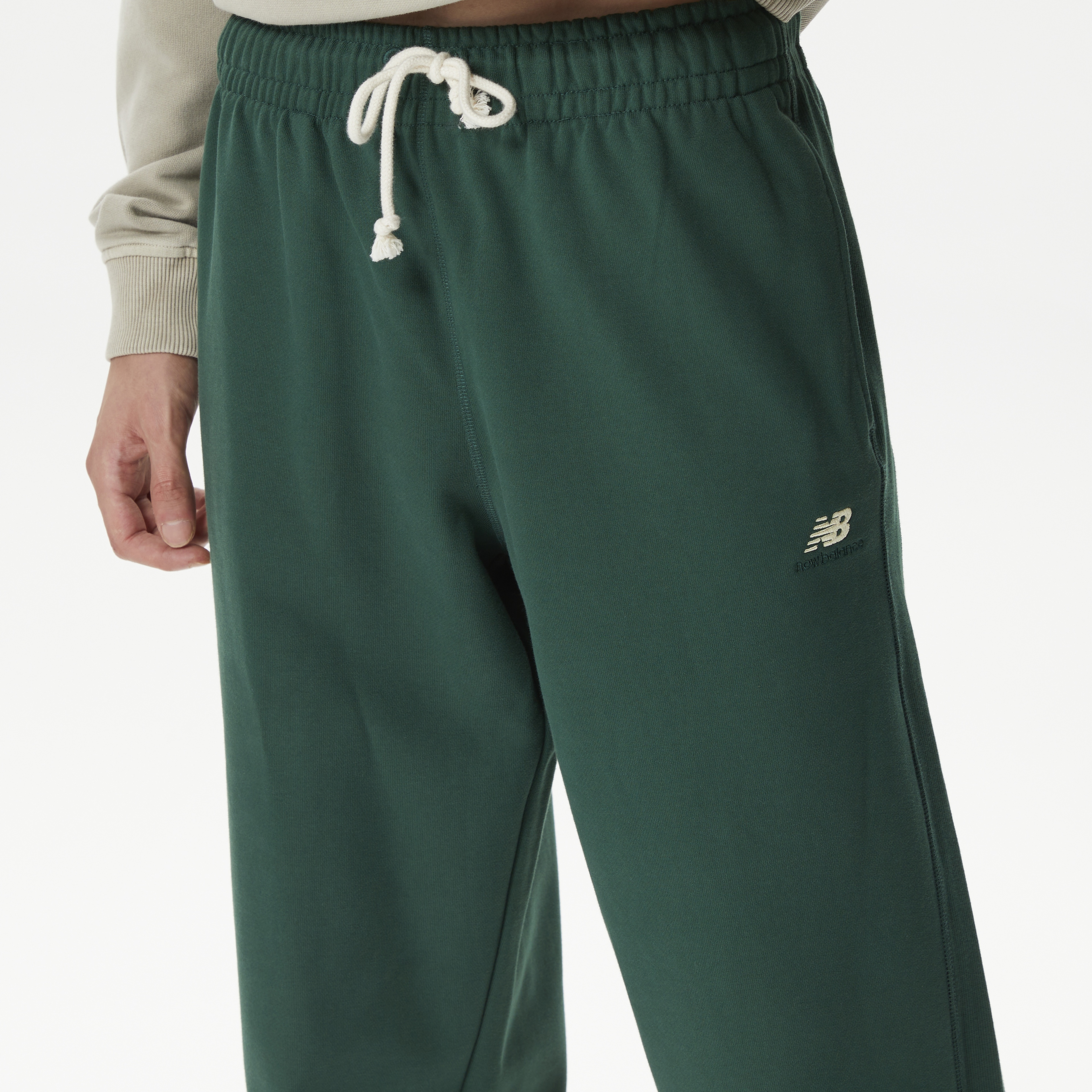 New Balance Athletics Remastered French Terry Erkek Yeşil Eşofman Altı