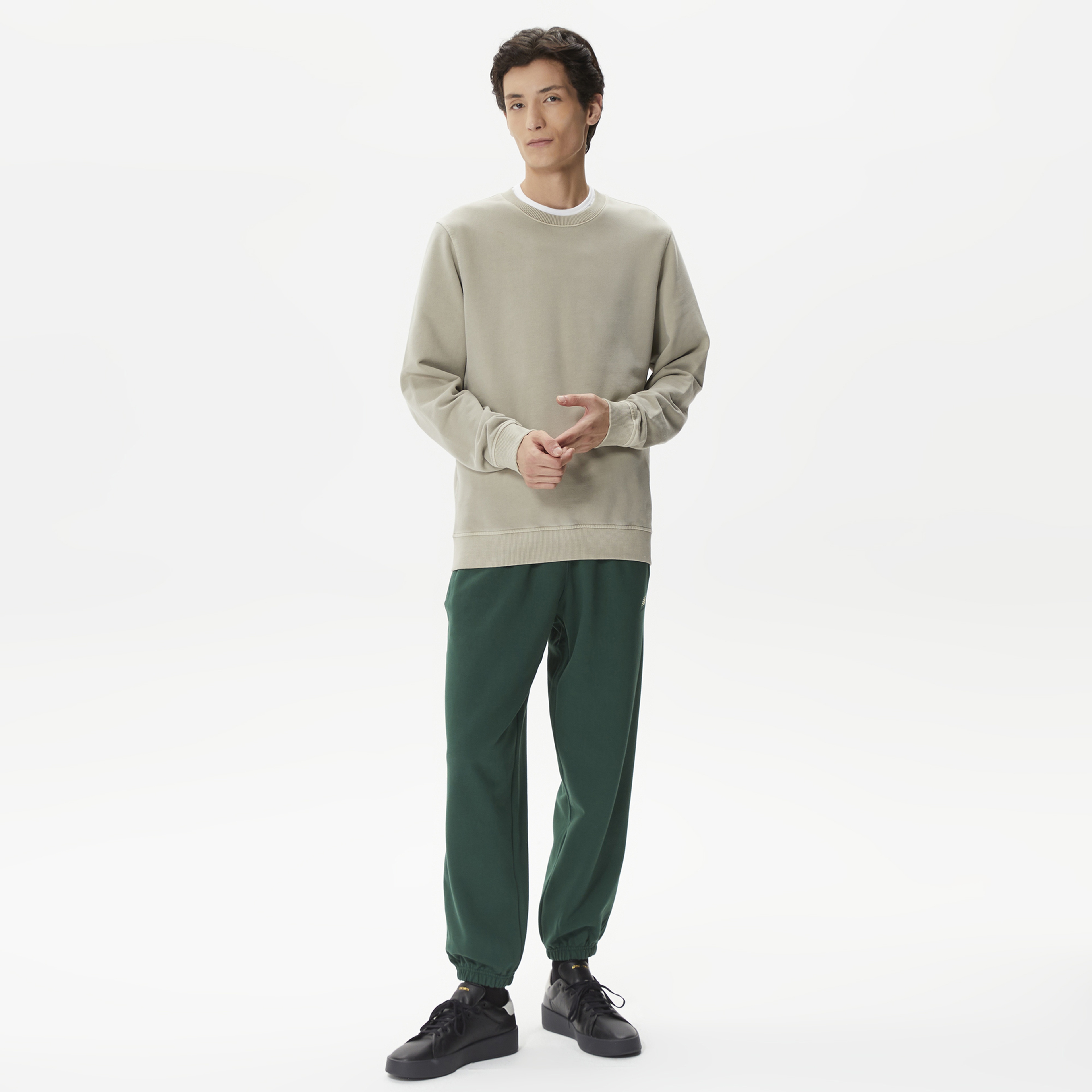 New Balance Athletics Remastered French Terry Erkek Yeşil Eşofman Altı