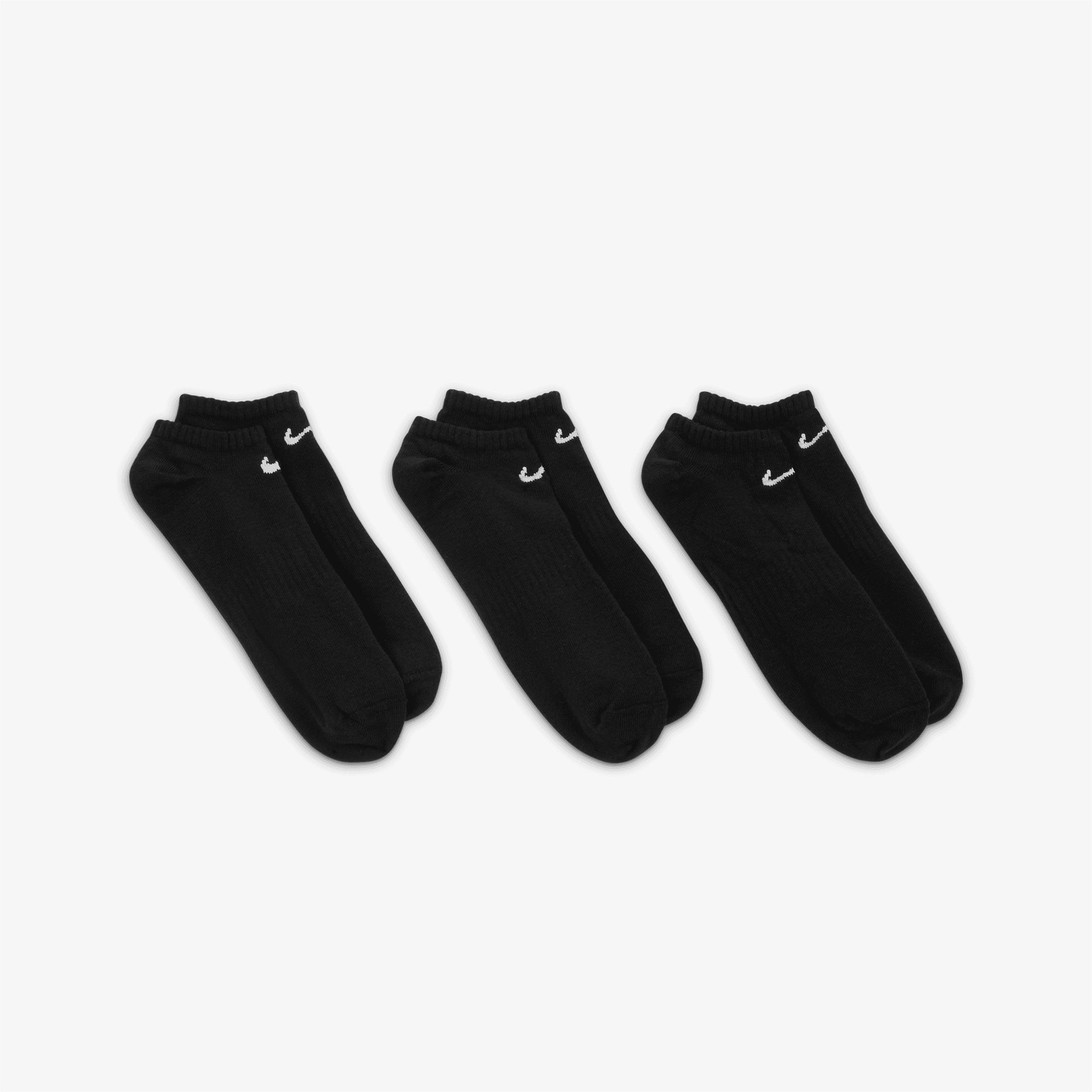 Nike Everyday Lightweight No-Show Siyah 3'lü Çorap