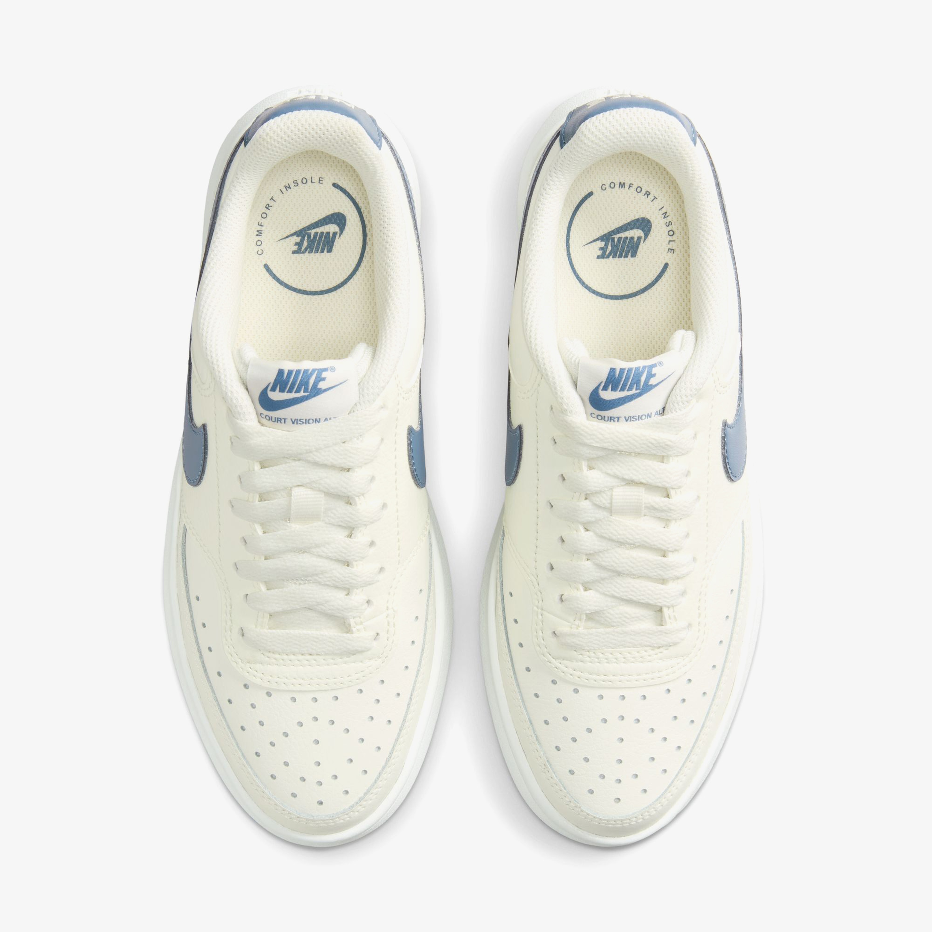 Nike Court Vision Alta Kadın Bej Sneaker