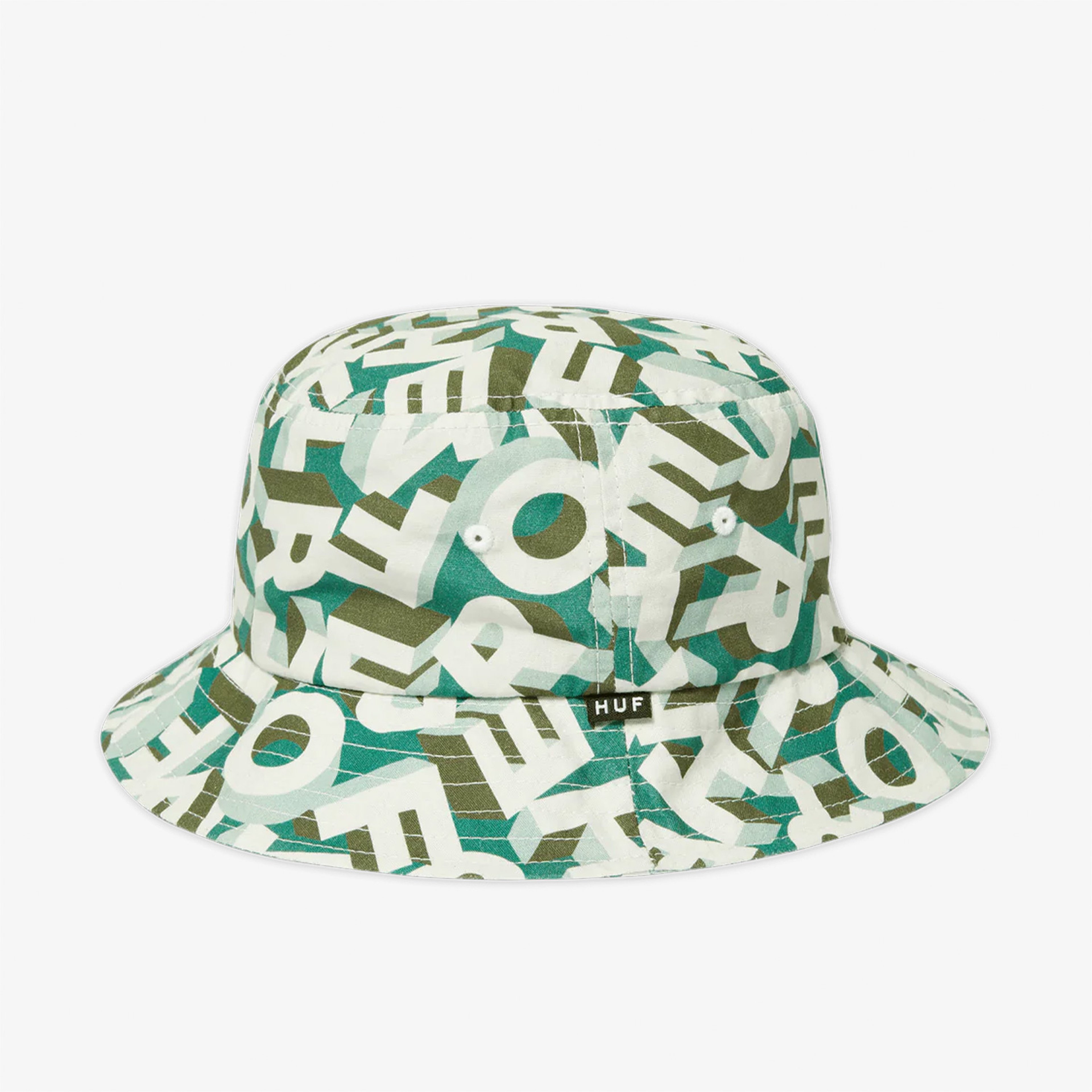 HUF Abecederian Unisex Yeşil Bucket