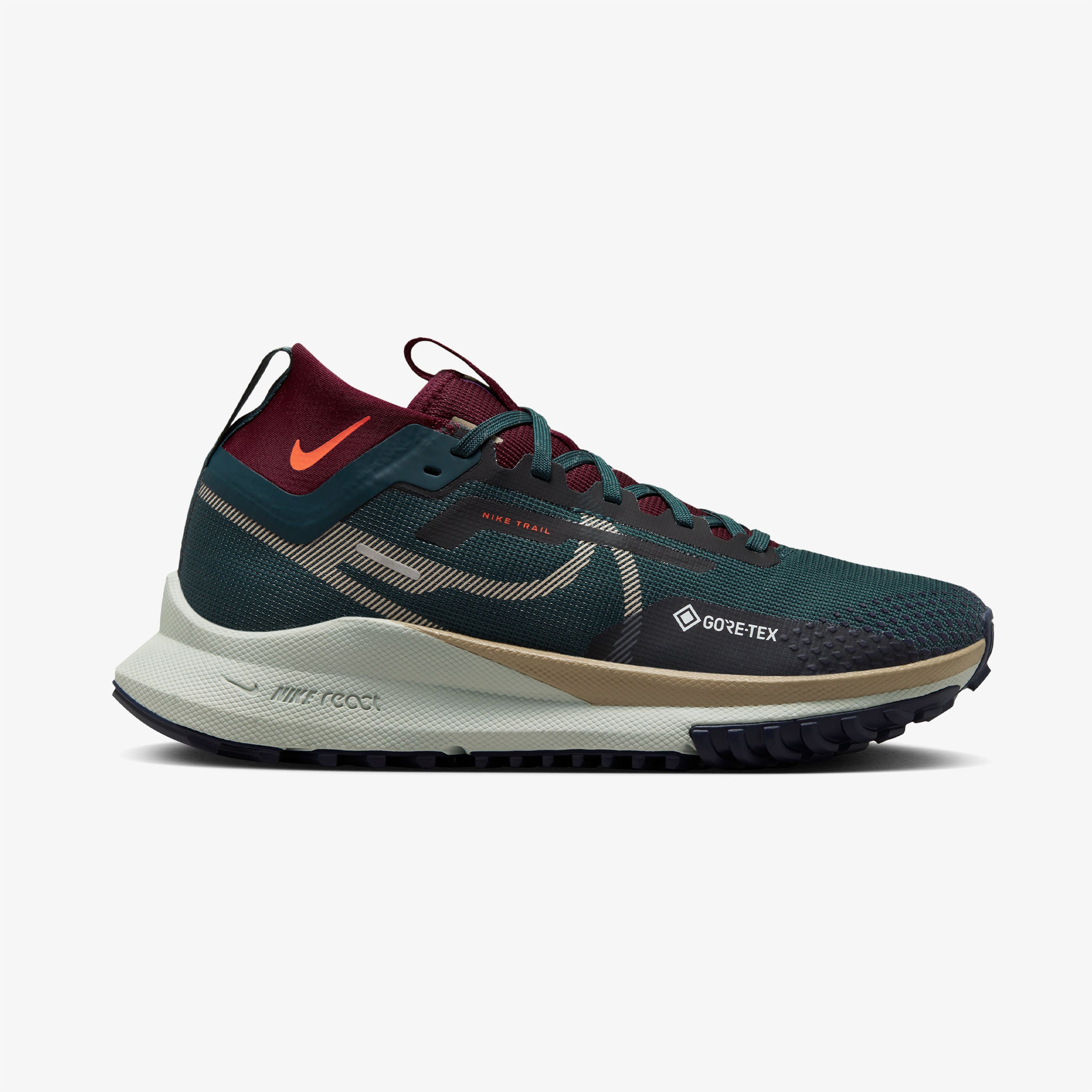 Nike React Pegasus Trail 4 Gore-Tex Kadın Siyah Koşu Ayakkabısı