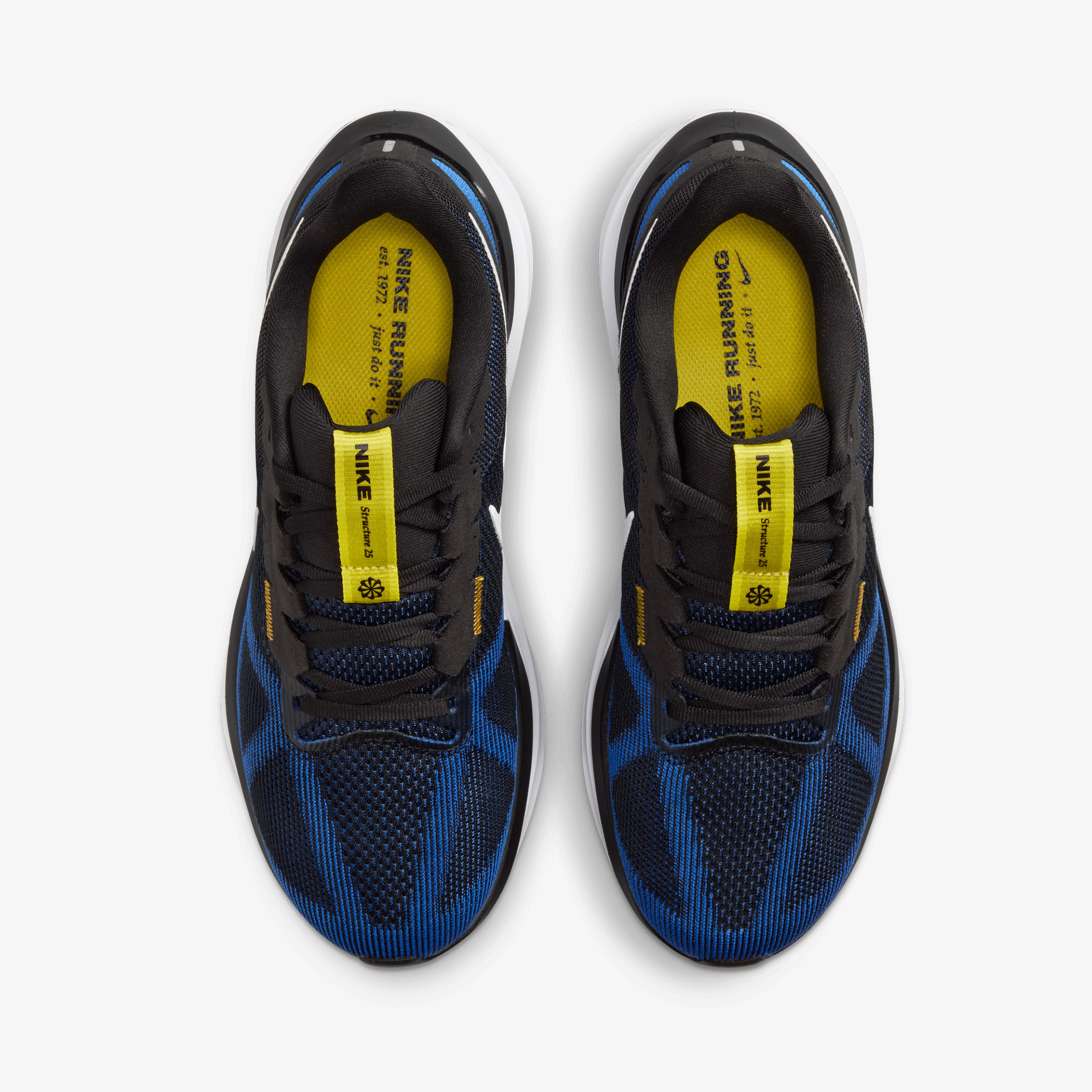 Nike Air Zoom Structure 25 Erkek Siyah Koşu Ayakkabısı