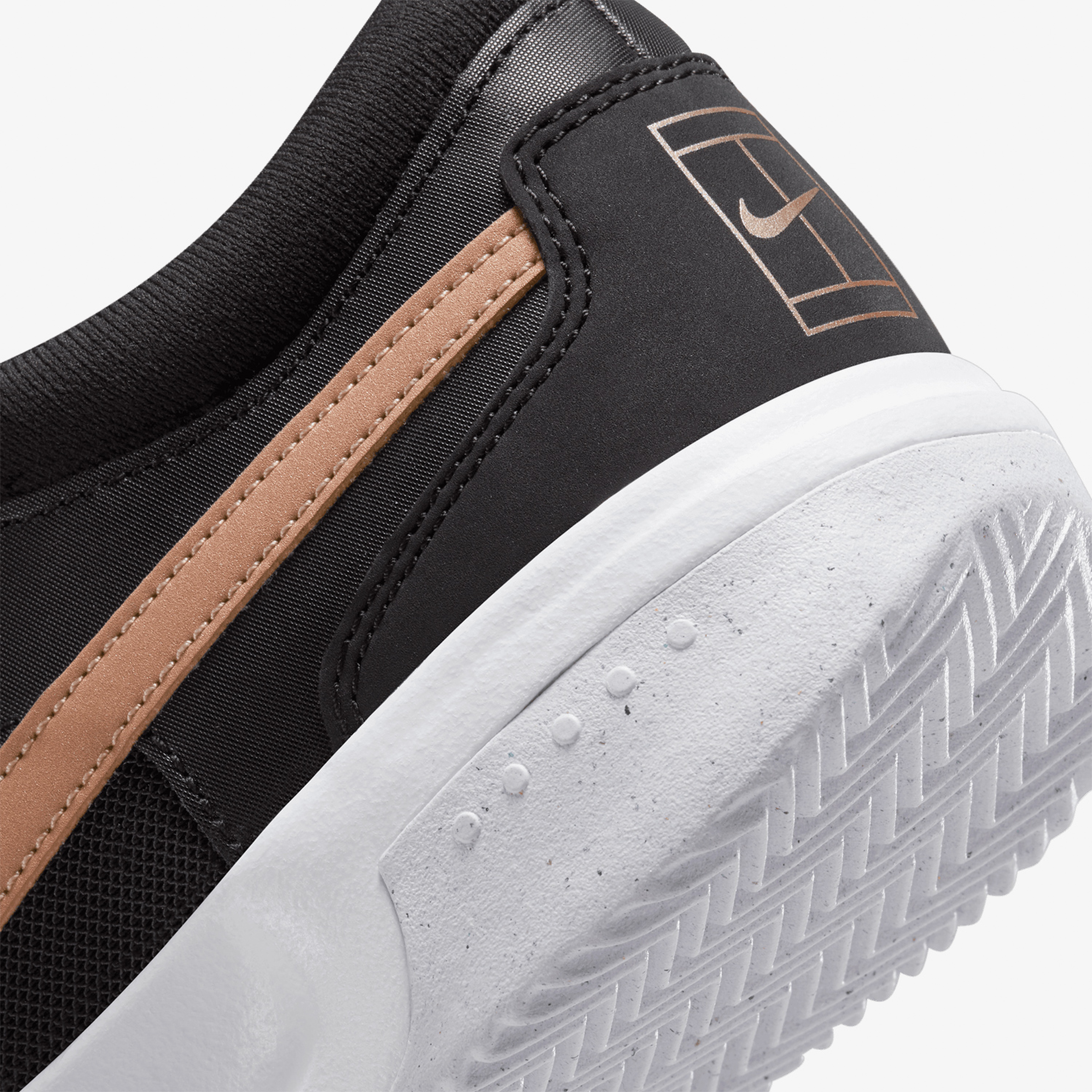 Nike Zoom Court Lite 3 Kadın Siyah Tenis Ayakkabısı