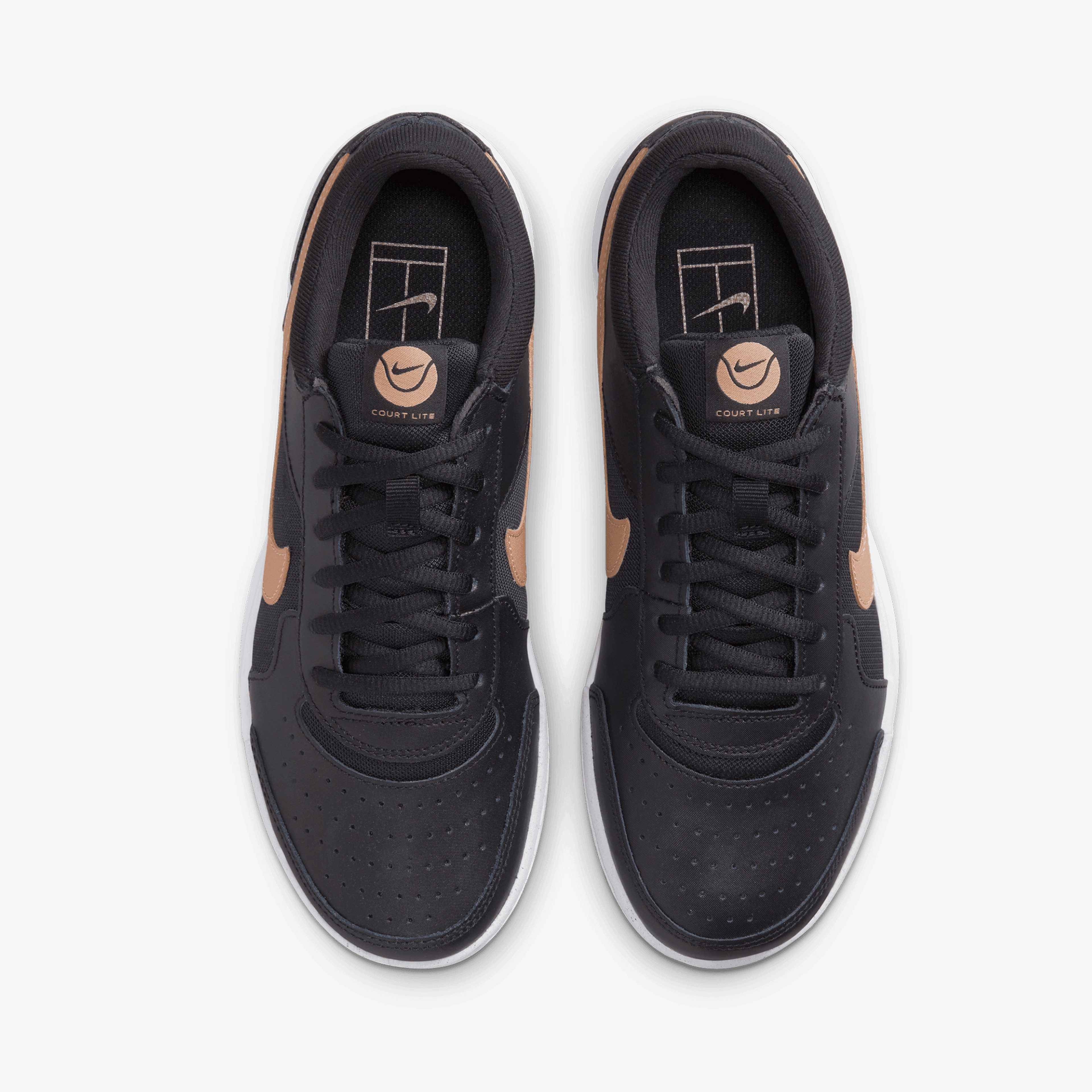 Nike Zoom Court Lite 3 Kadın Siyah Tenis Ayakkabısı