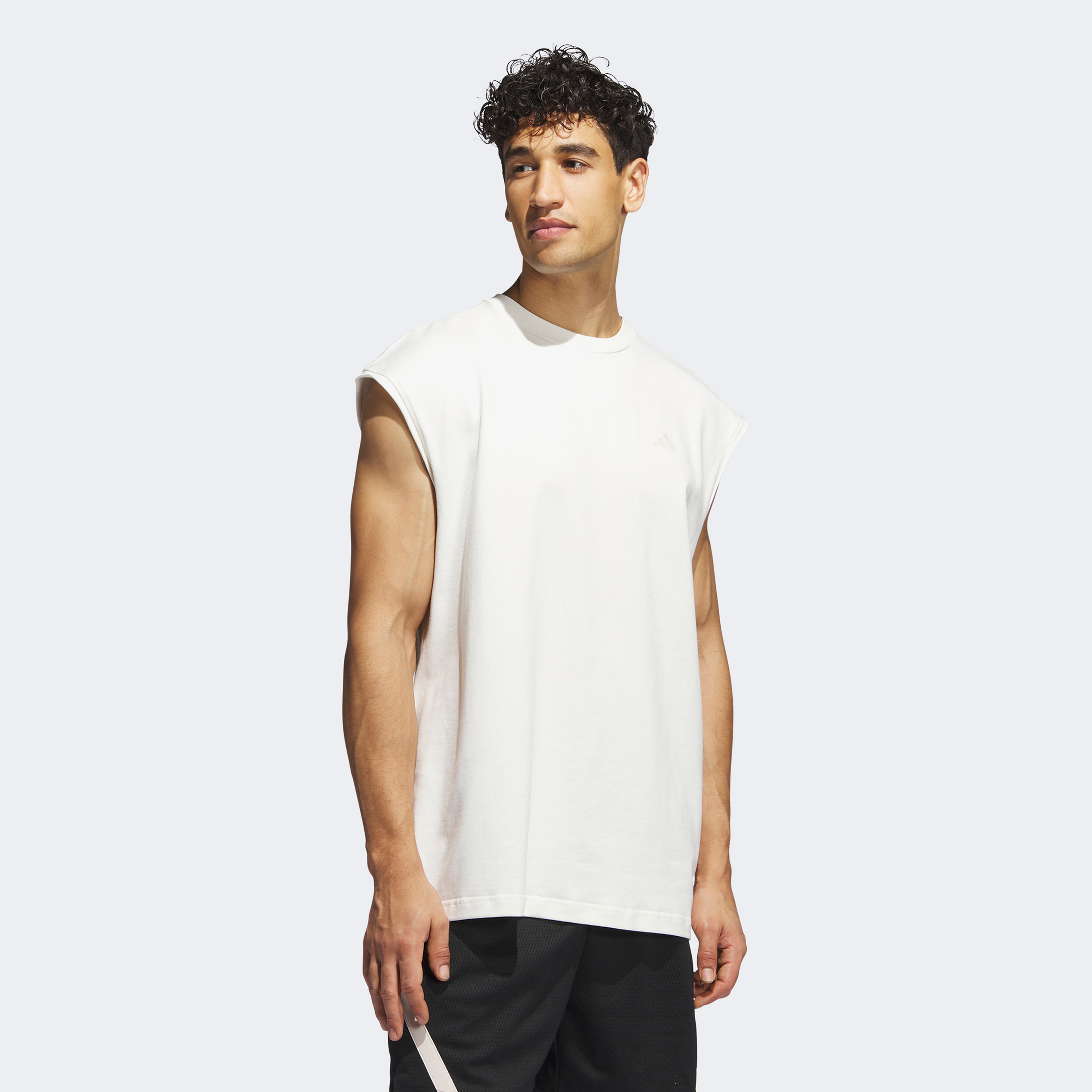 adidas Select Warm-Up Atlet Erkek Krem Atlet