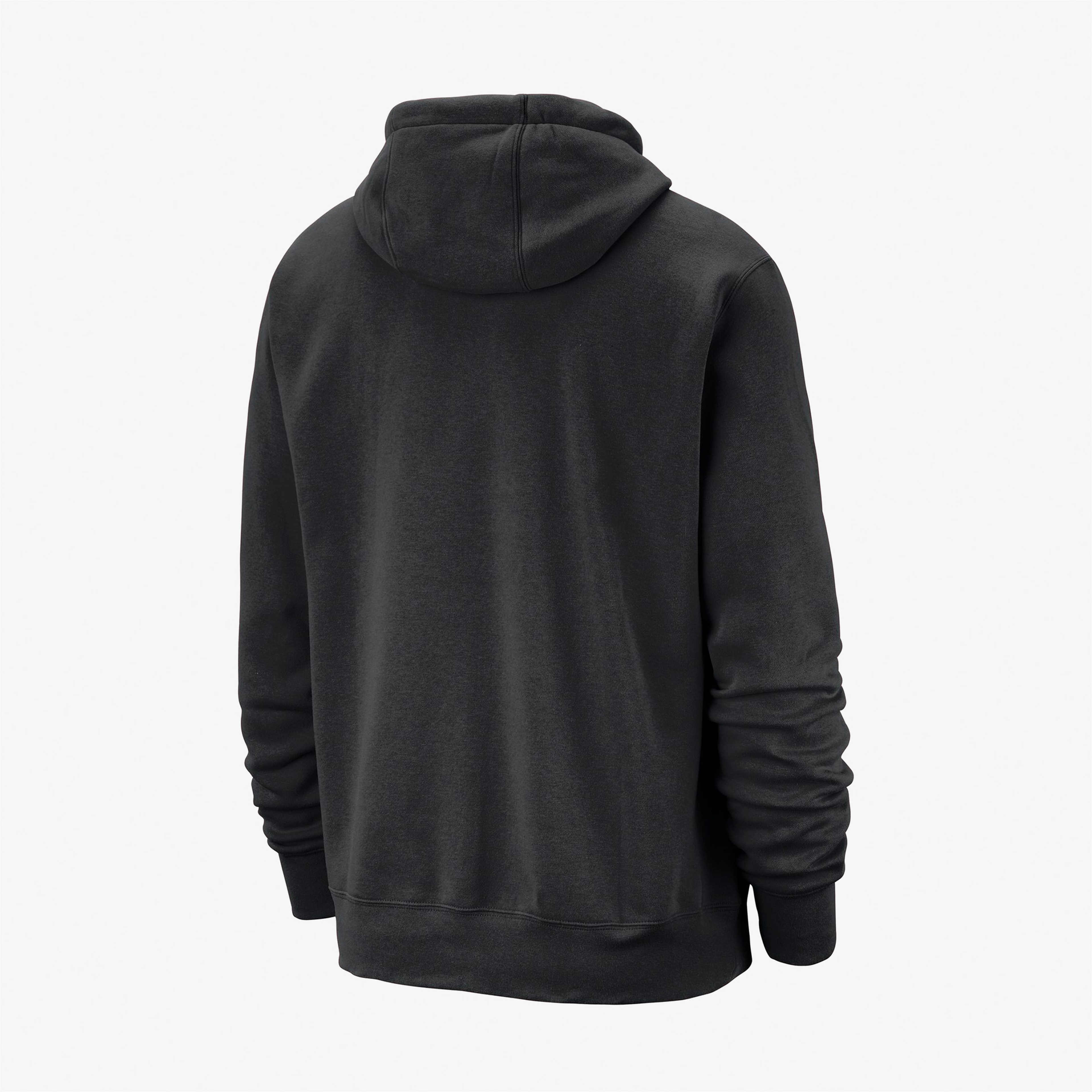 Nike Brooklyn Nets Club Erkek Siyah Hoodie