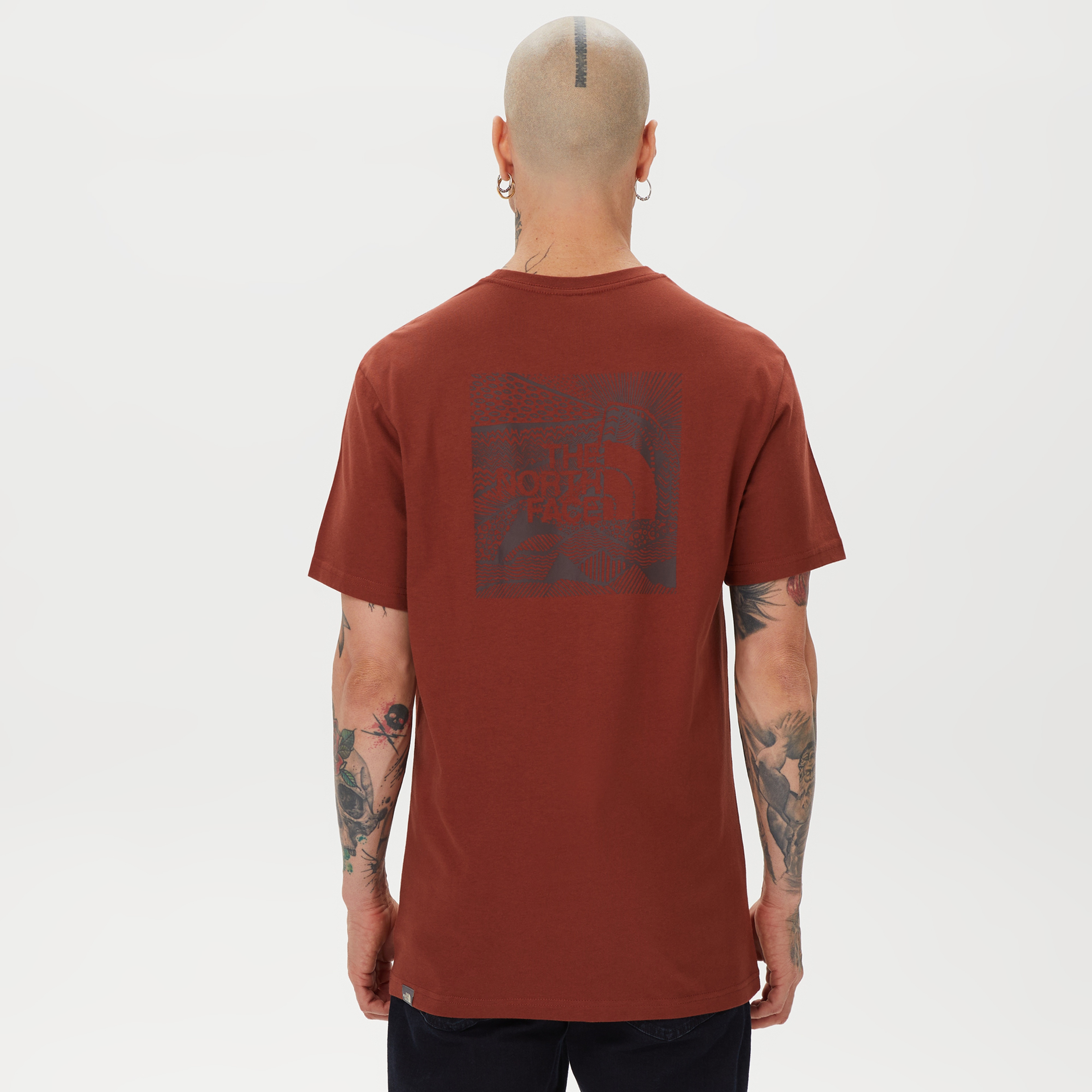 The North Face Redbox Celebration Erkek Kahverengi T-Shirt
