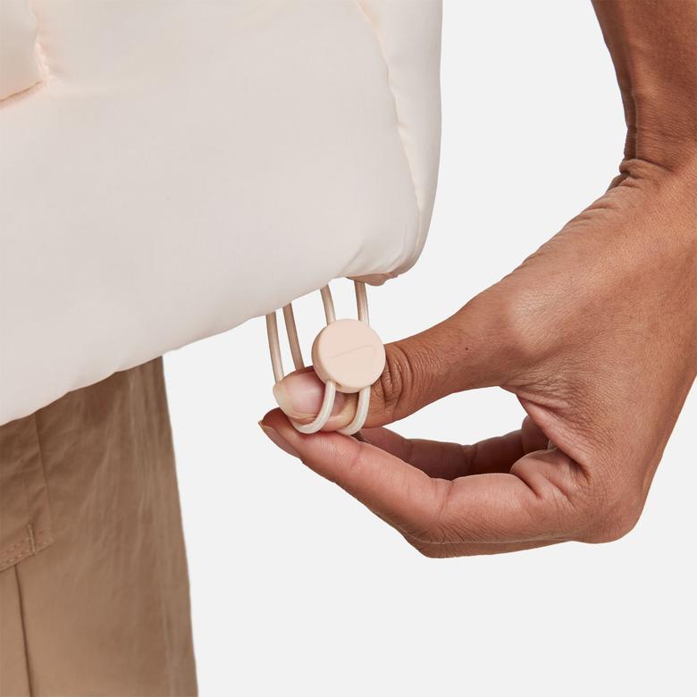 Nike Sportswear Therma Fit Classic Vest Kadın Krem Yelek