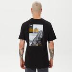 The North Face Collage Erkek Siyah T-Shirt