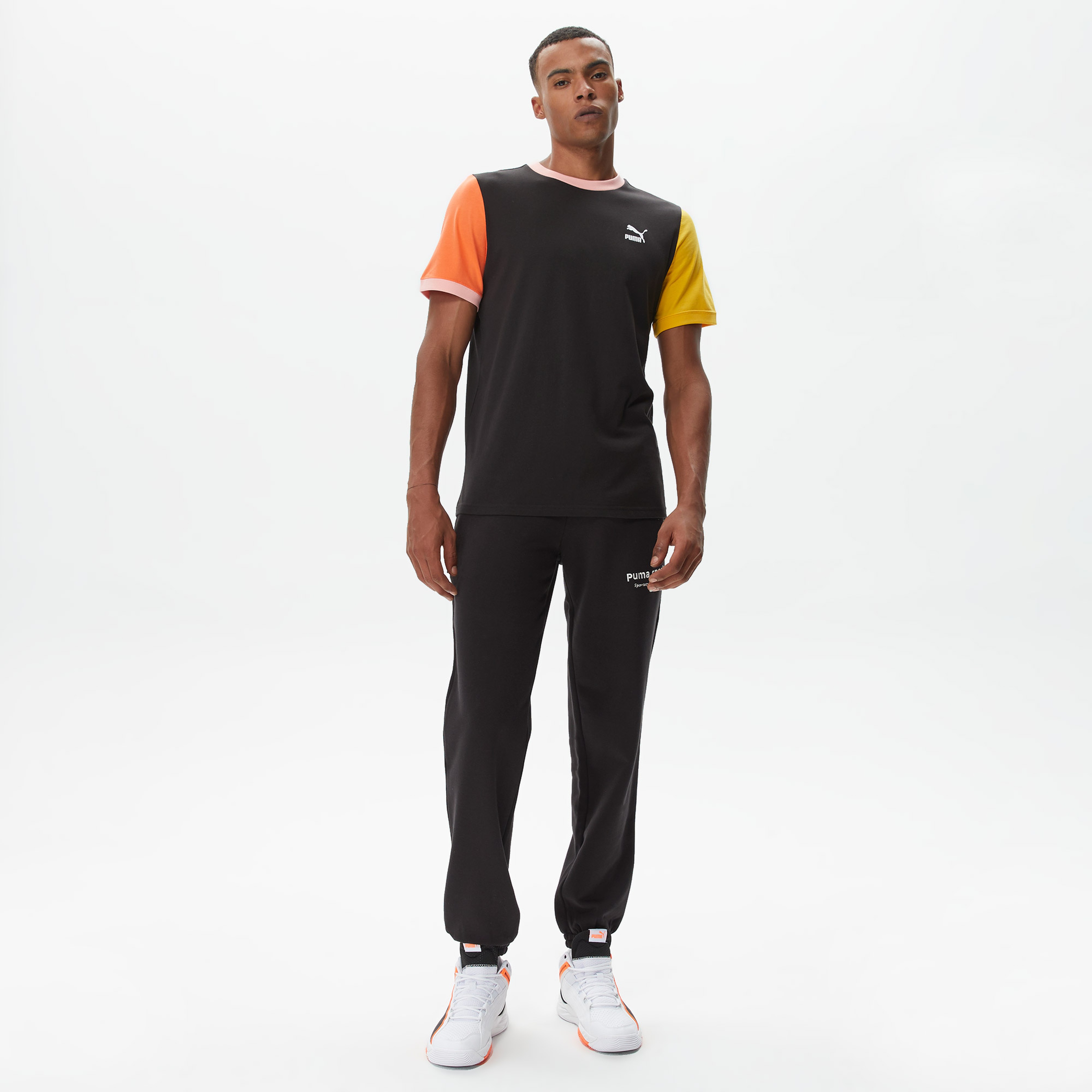 Puma Classics Block Erkek Siyah T-Shirt
