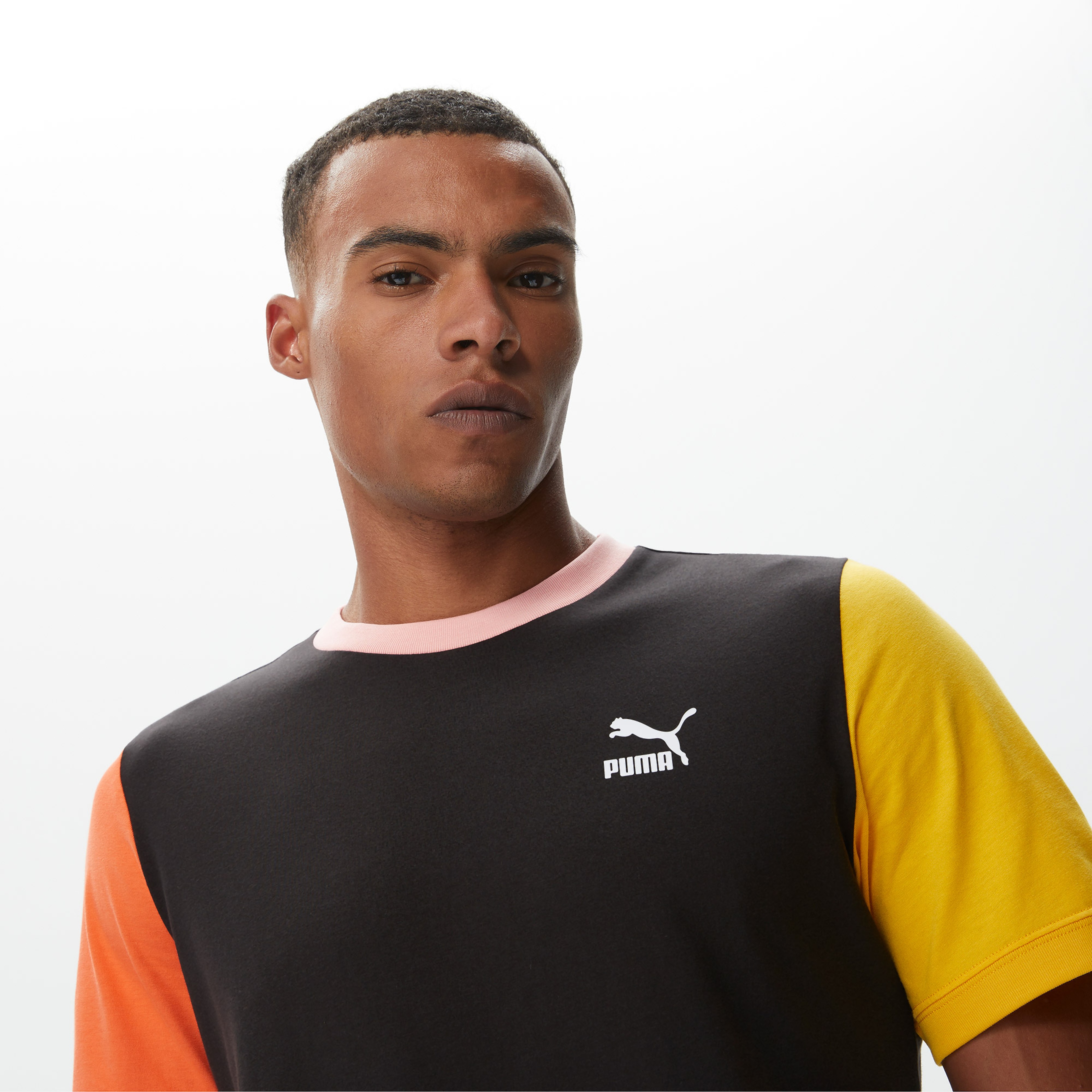 Puma Classics Block Erkek Siyah T-Shirt