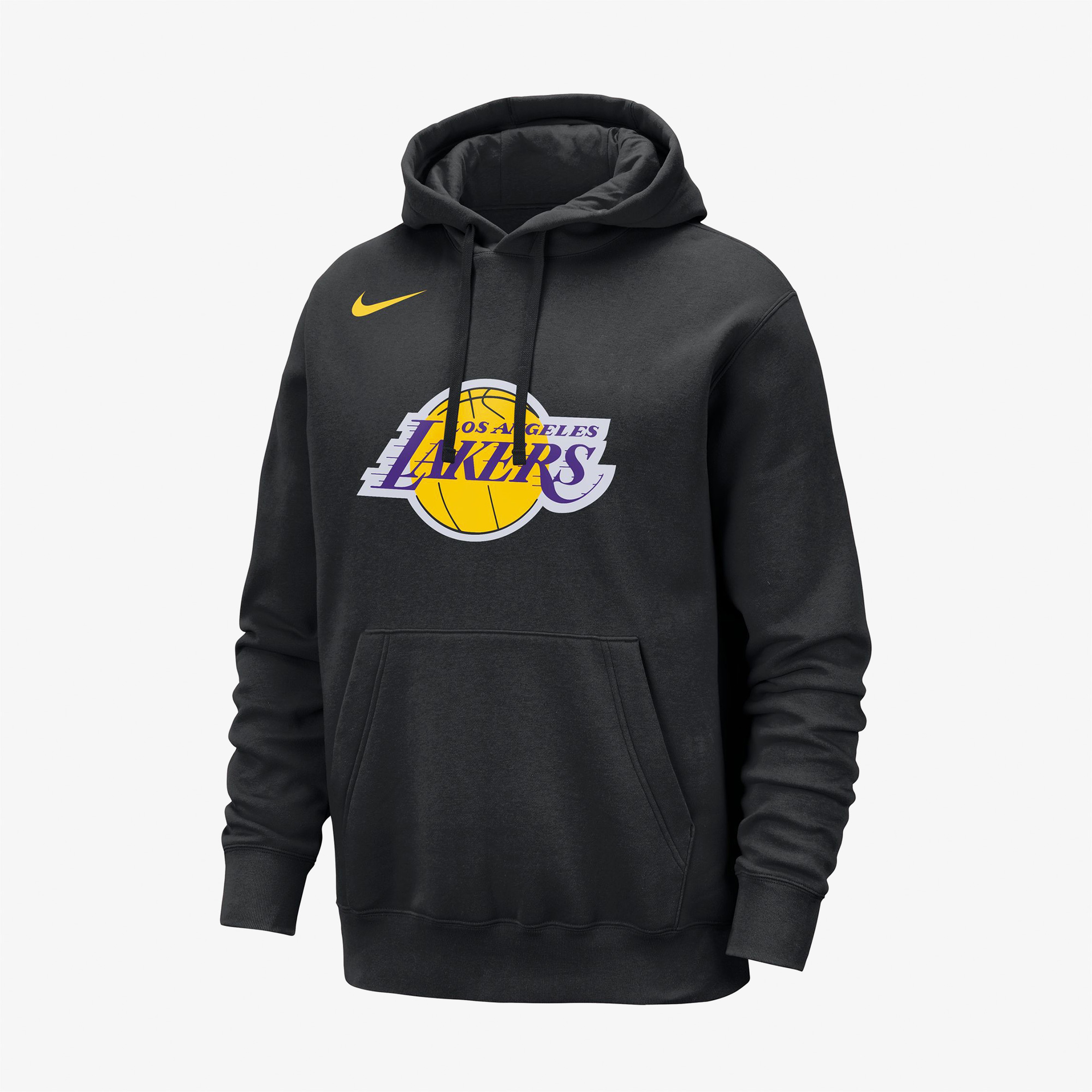 Nike NBA Los Angeles Lakers Erkek Siyah Hoodie