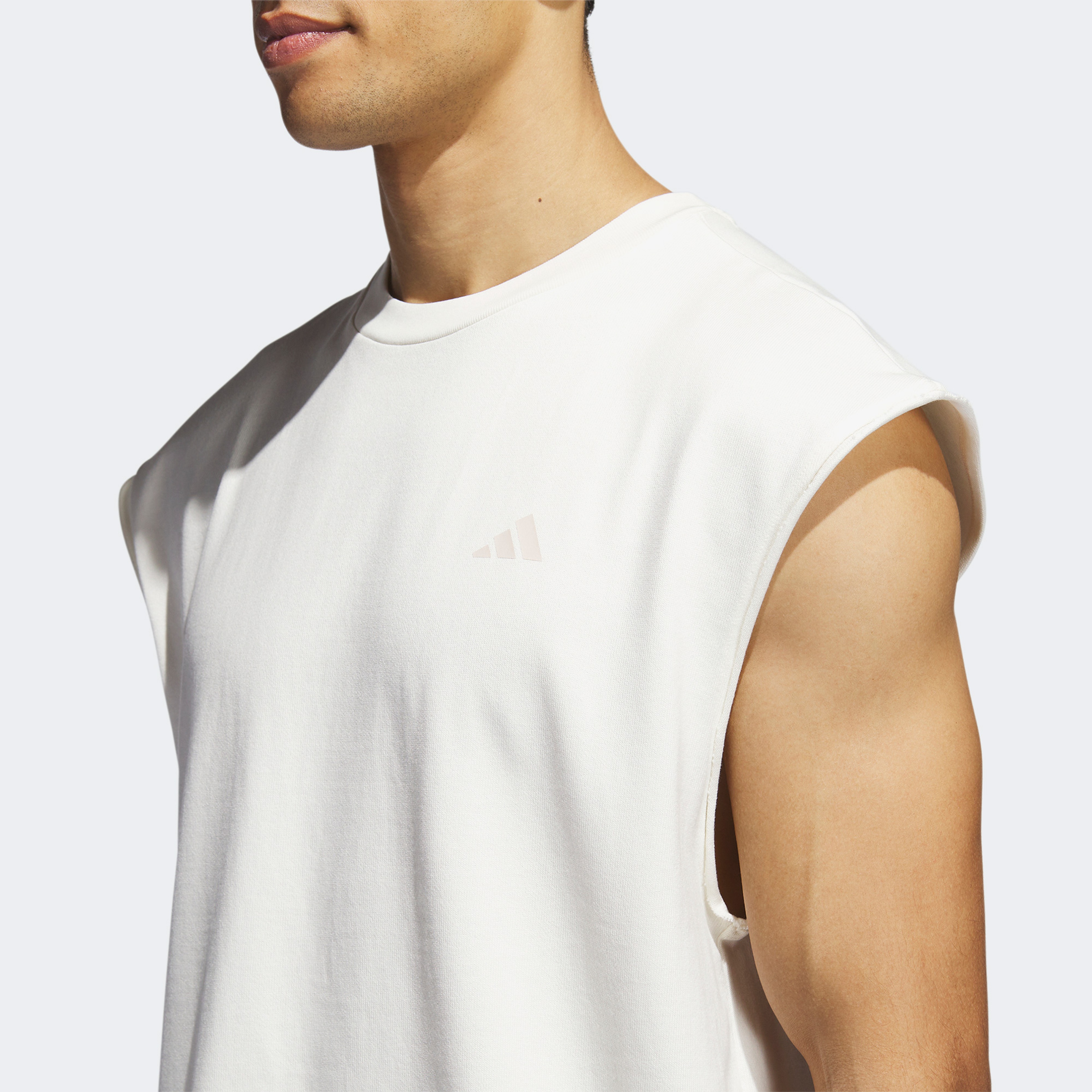 adidas Select Warm-Up Atlet Erkek Krem Atlet