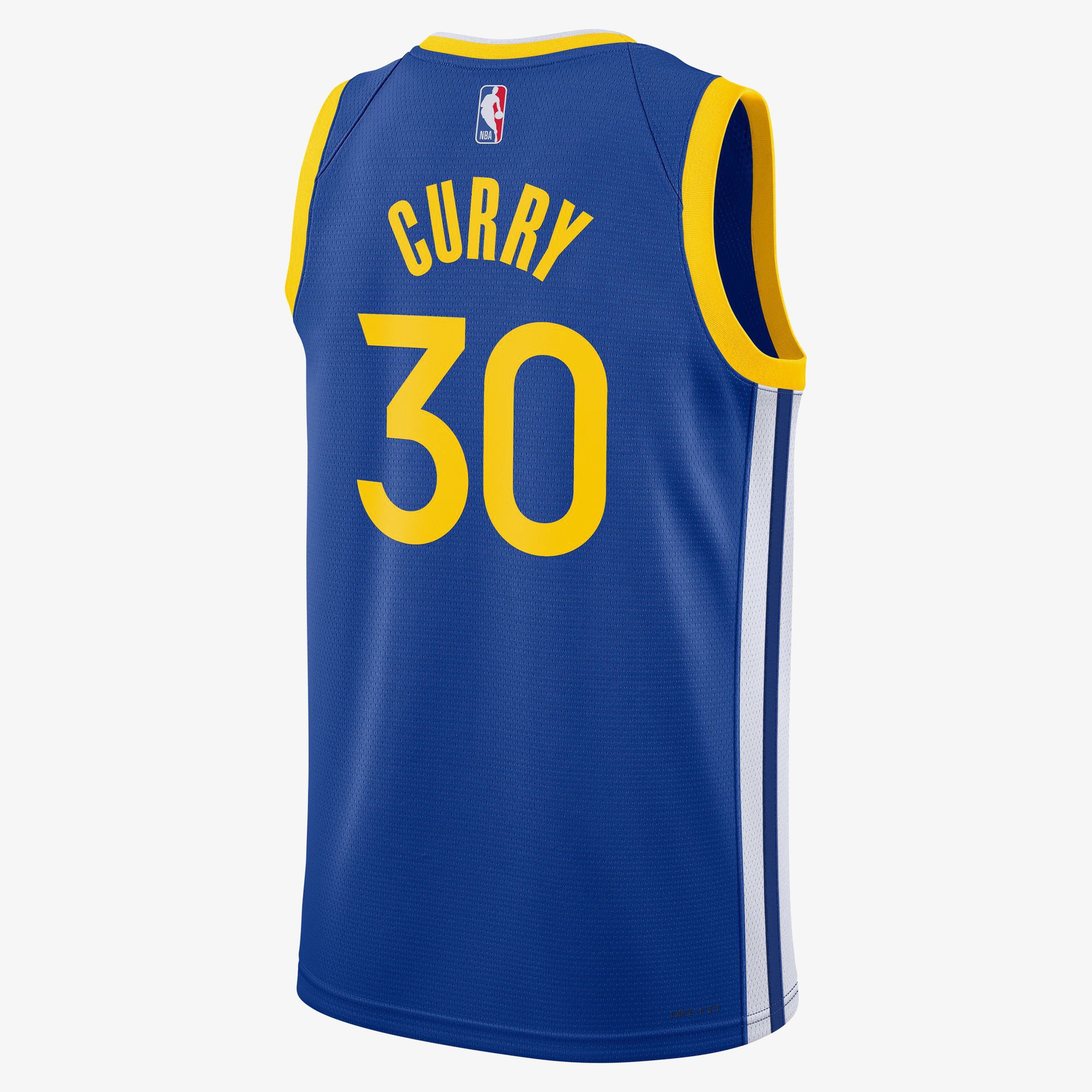 Nike Golden State Warriors Icon Erkek Mavi Basketbol Forması