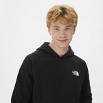 The North Face Raglan Redbox Hoodie Erkek Siyah Sweatshirt