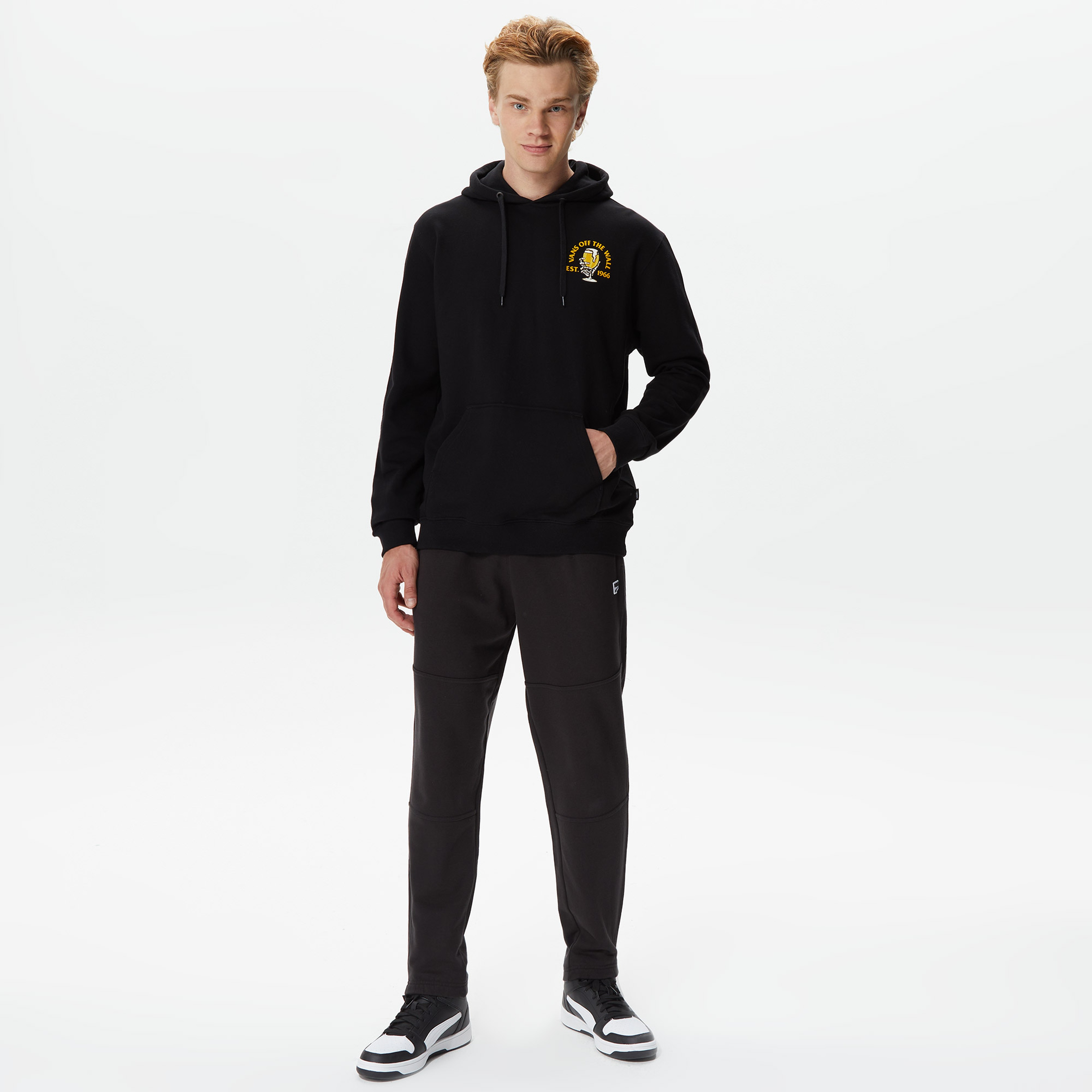 Vans The Coolest in Town Po Erkek Siyah Sweatshirt