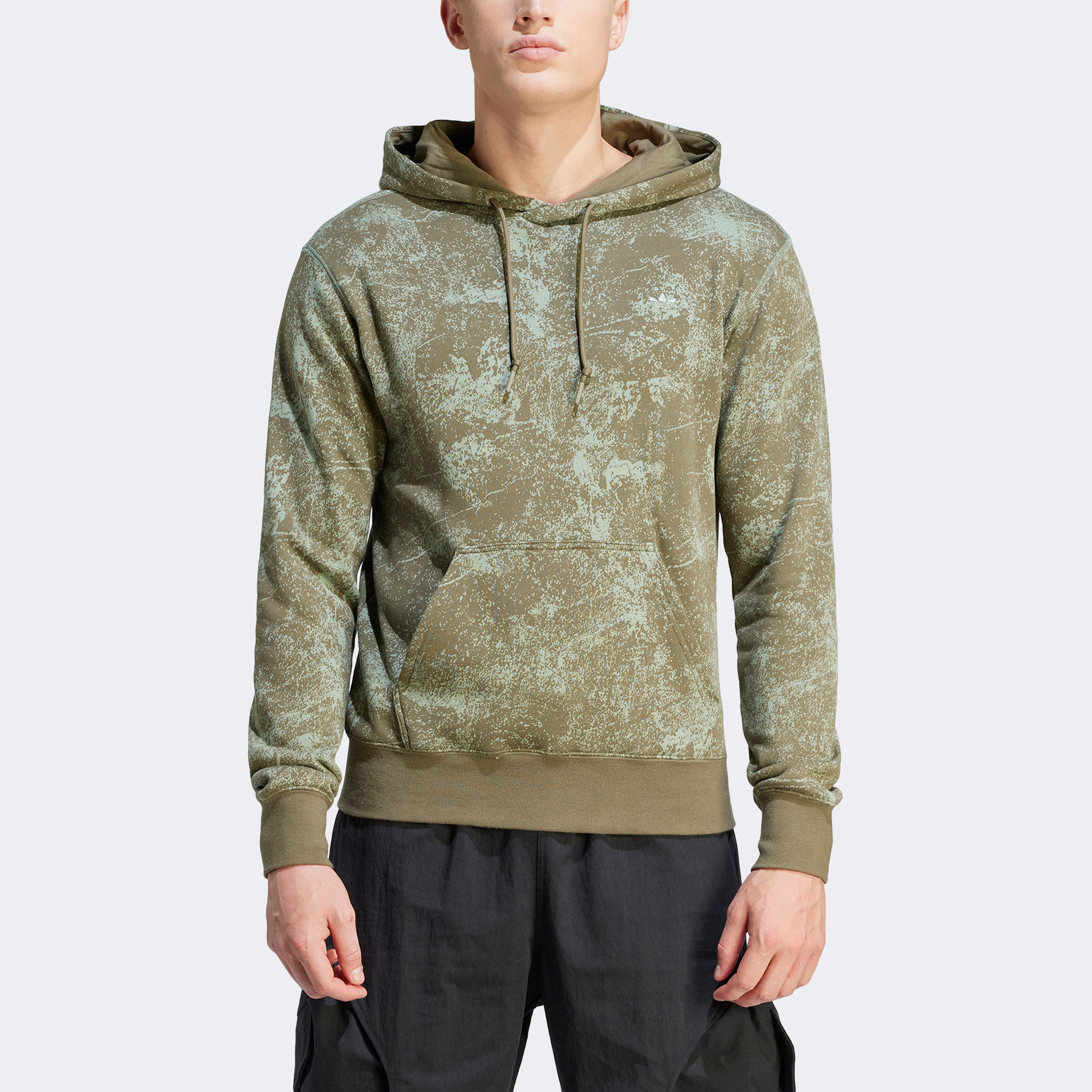 adidas Adv Graphic Hdy Erkek Haki Hoodie