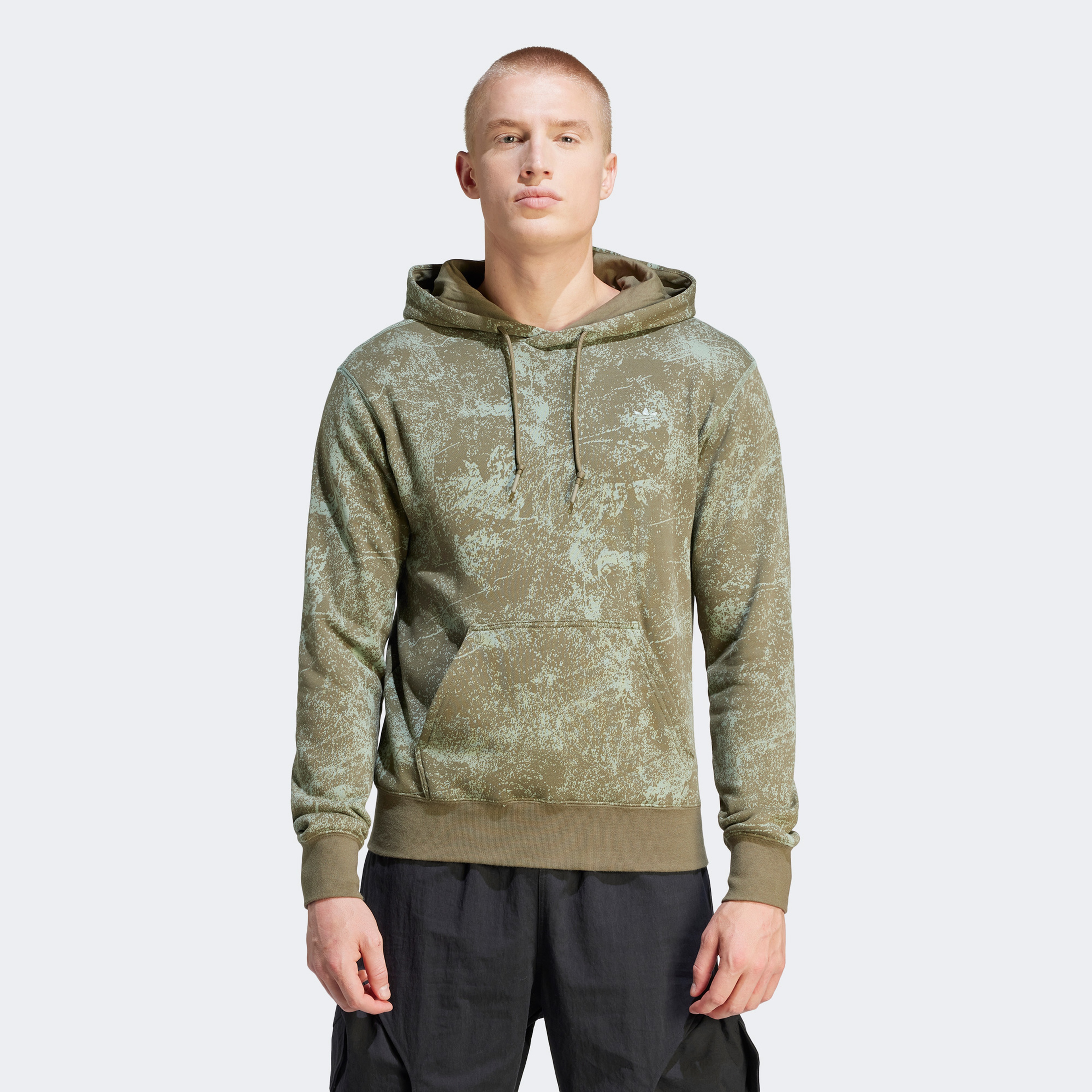 adidas Adv Graphic Hdy Erkek Haki Hoodie