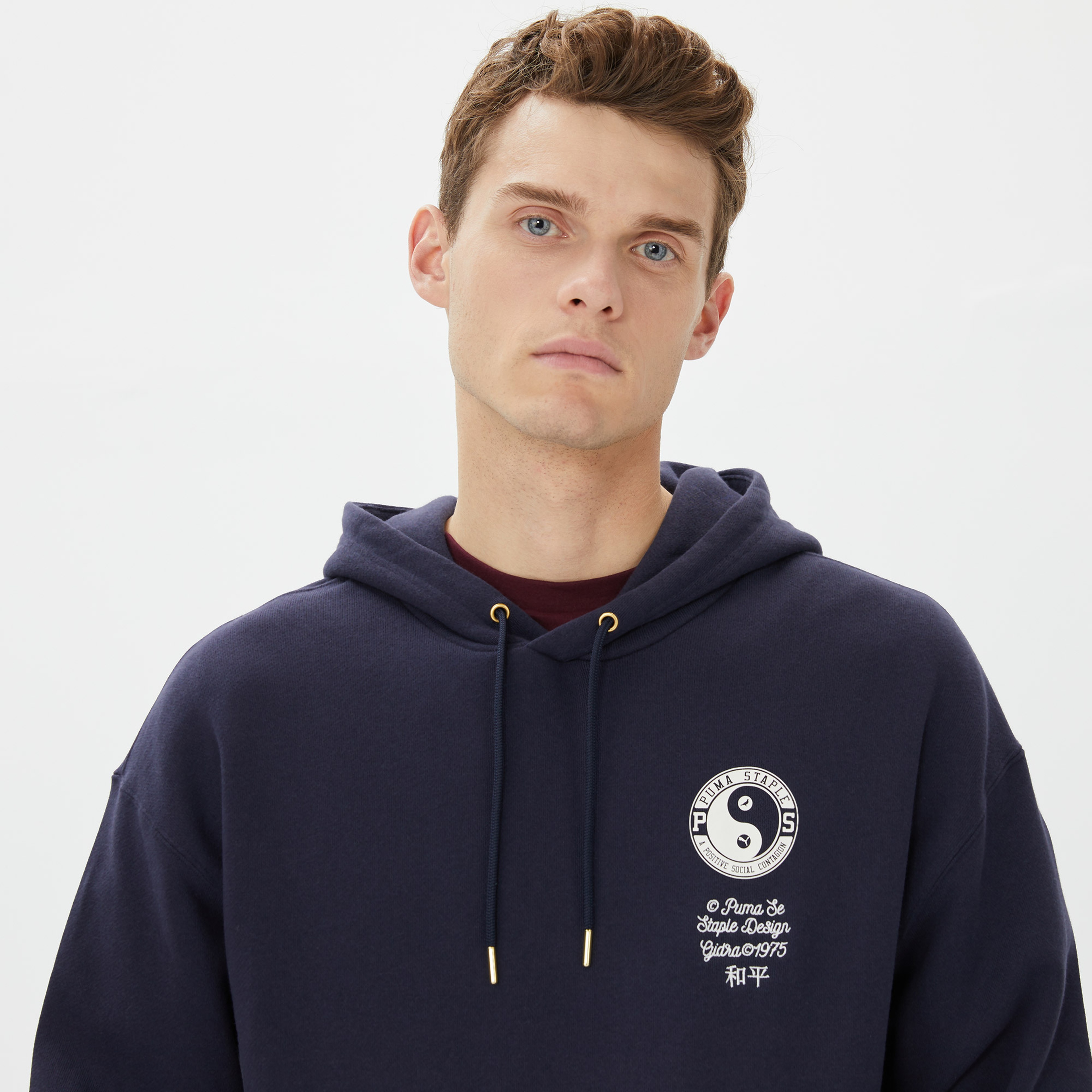 Puma X STAPLE Erkek Lacivert Sweatshirt