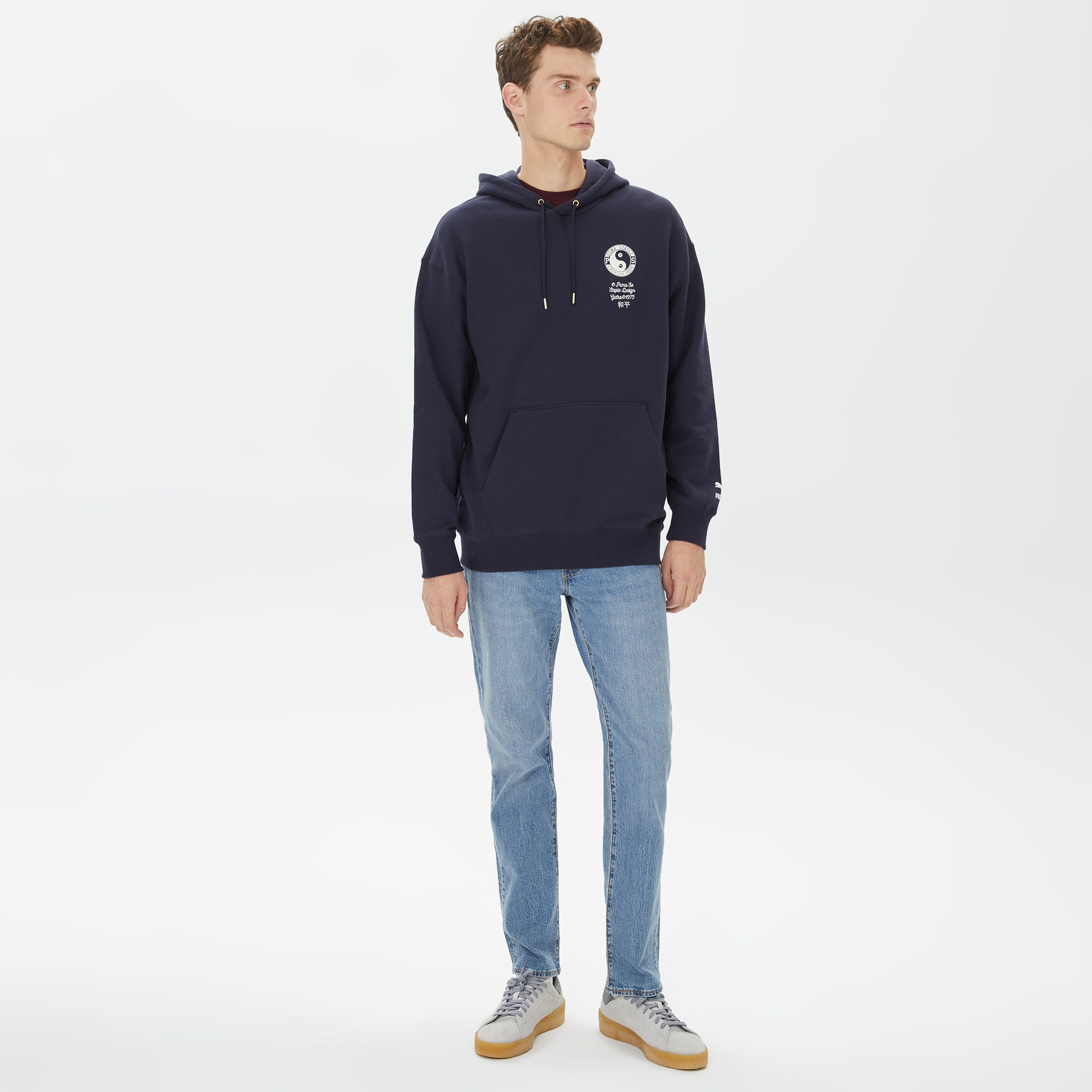 Puma X STAPLE Erkek Lacivert Sweatshirt