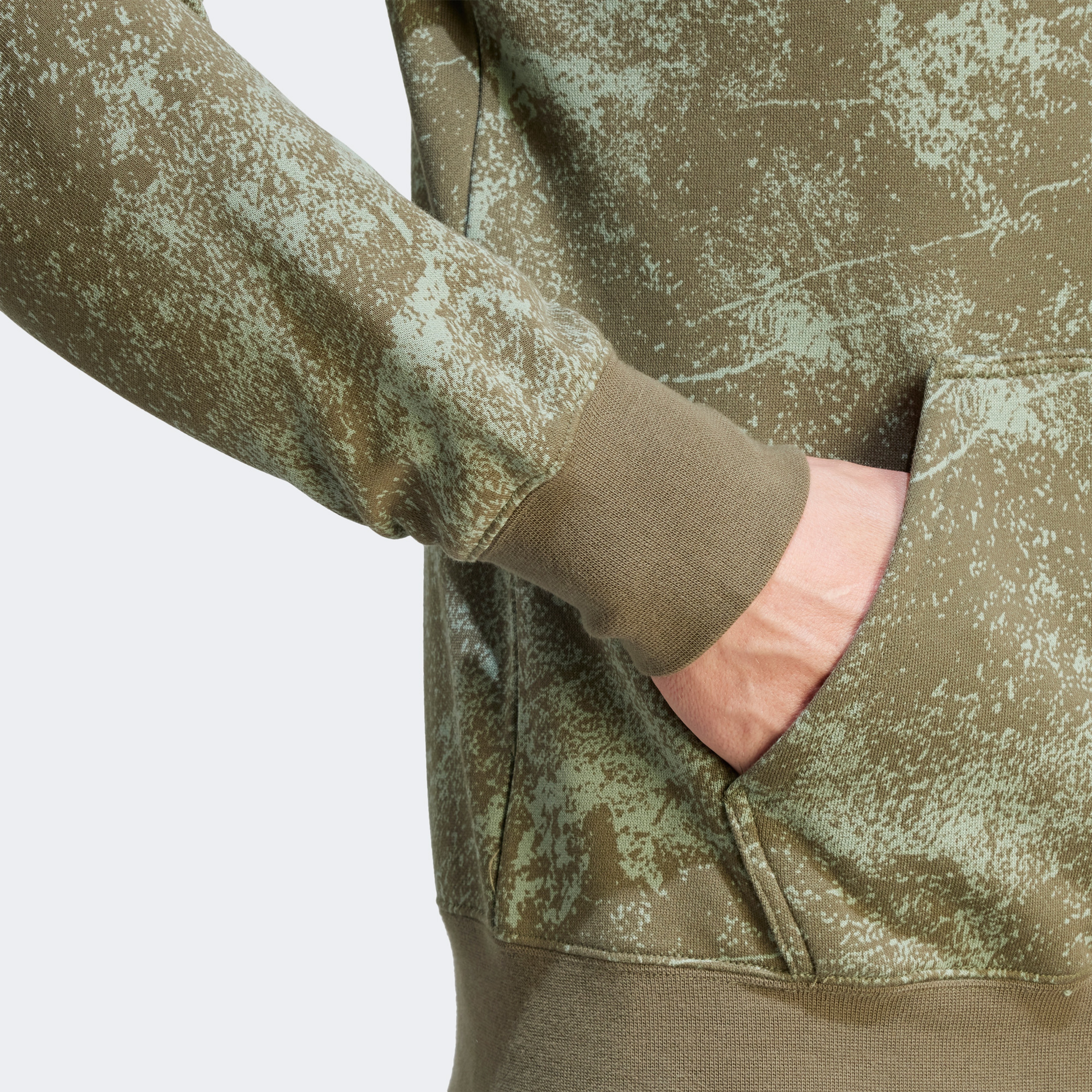 adidas Adv Graphic Hdy Erkek Haki Hoodie