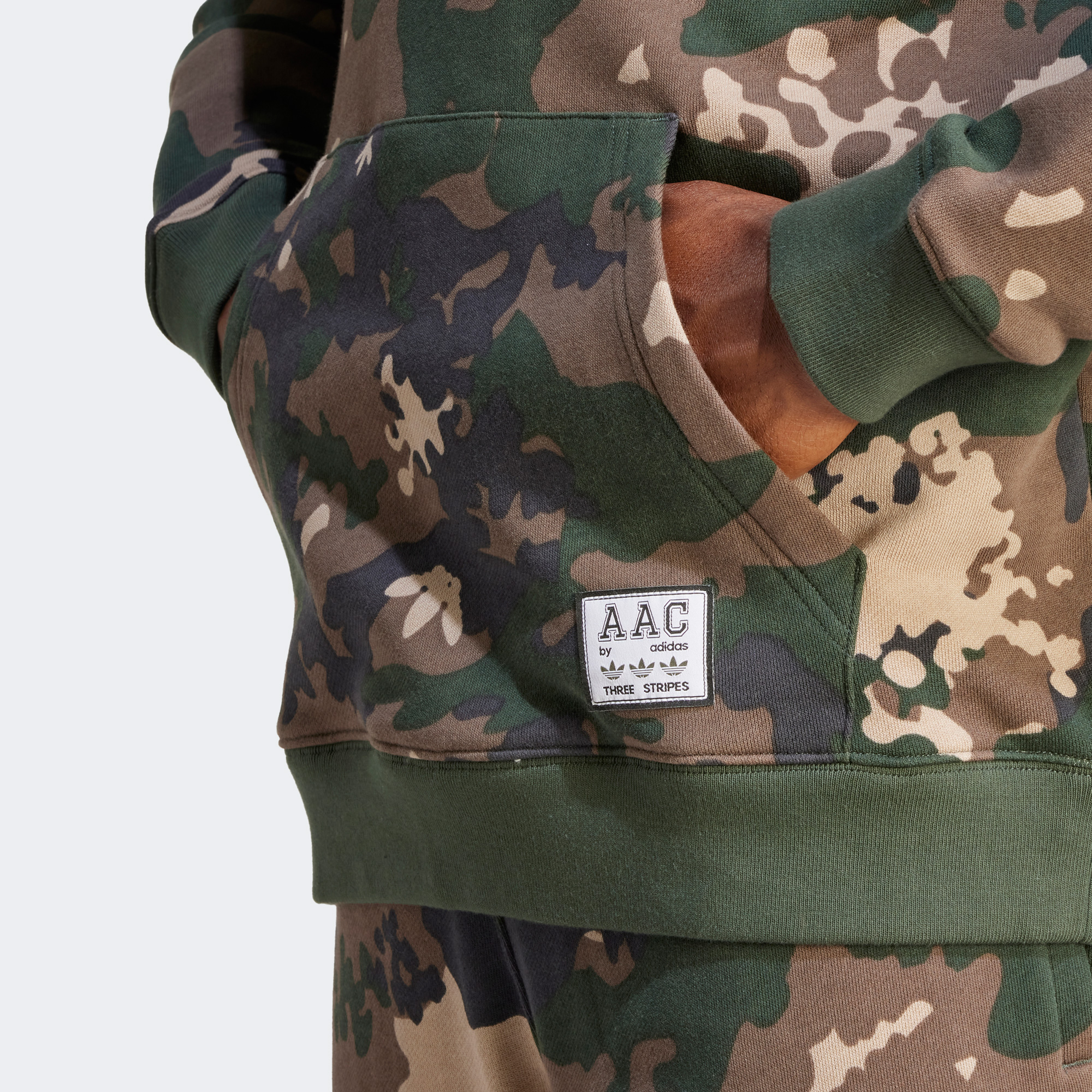 adidas ACC Camo Erkek Yeşil HoodieSIR9476| Occasion