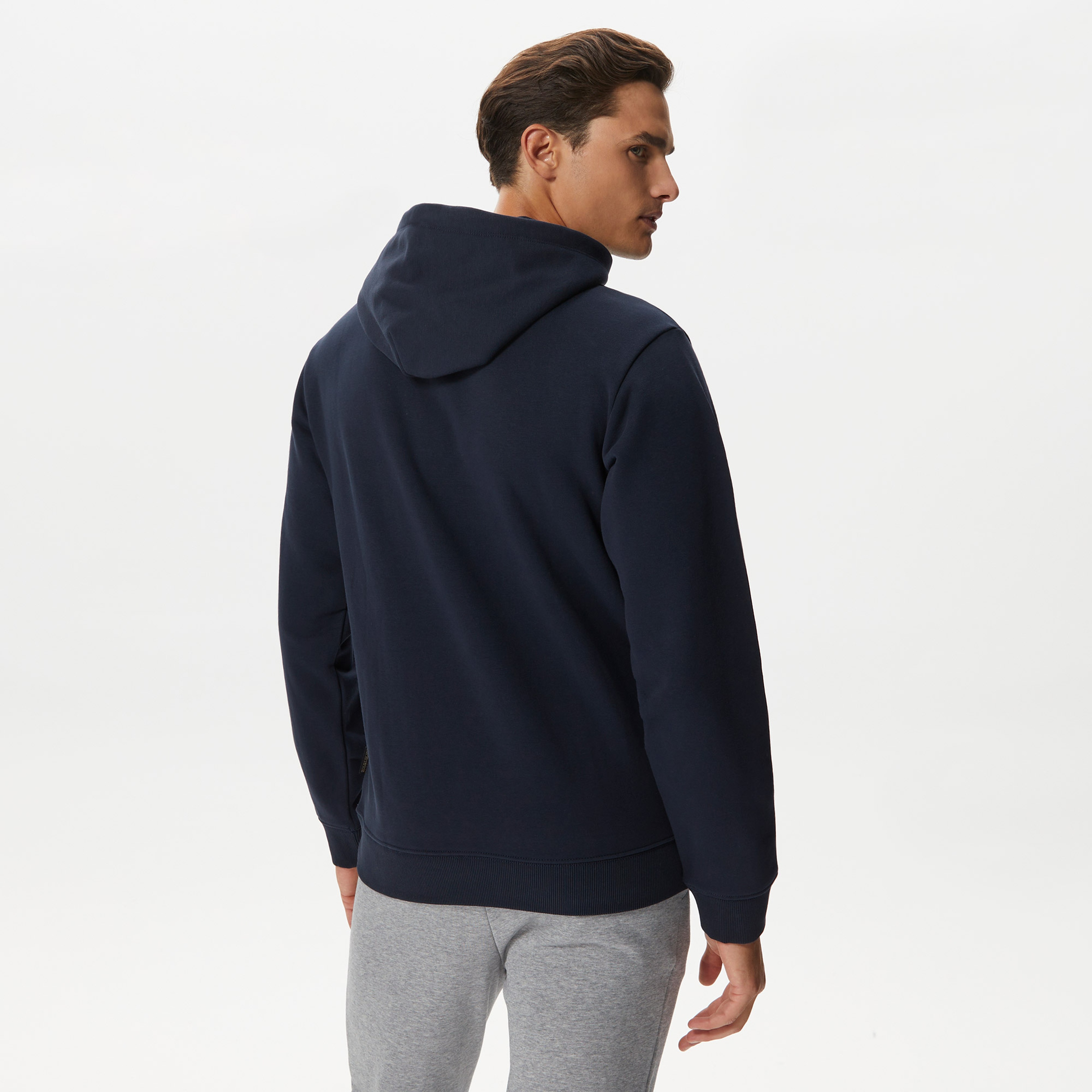 Napapijri B-Box H S 1 Erkek Lacivert Hoodie