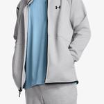 Under Armour Unstoppable Fleece Erkek Gri Sweatshirt
