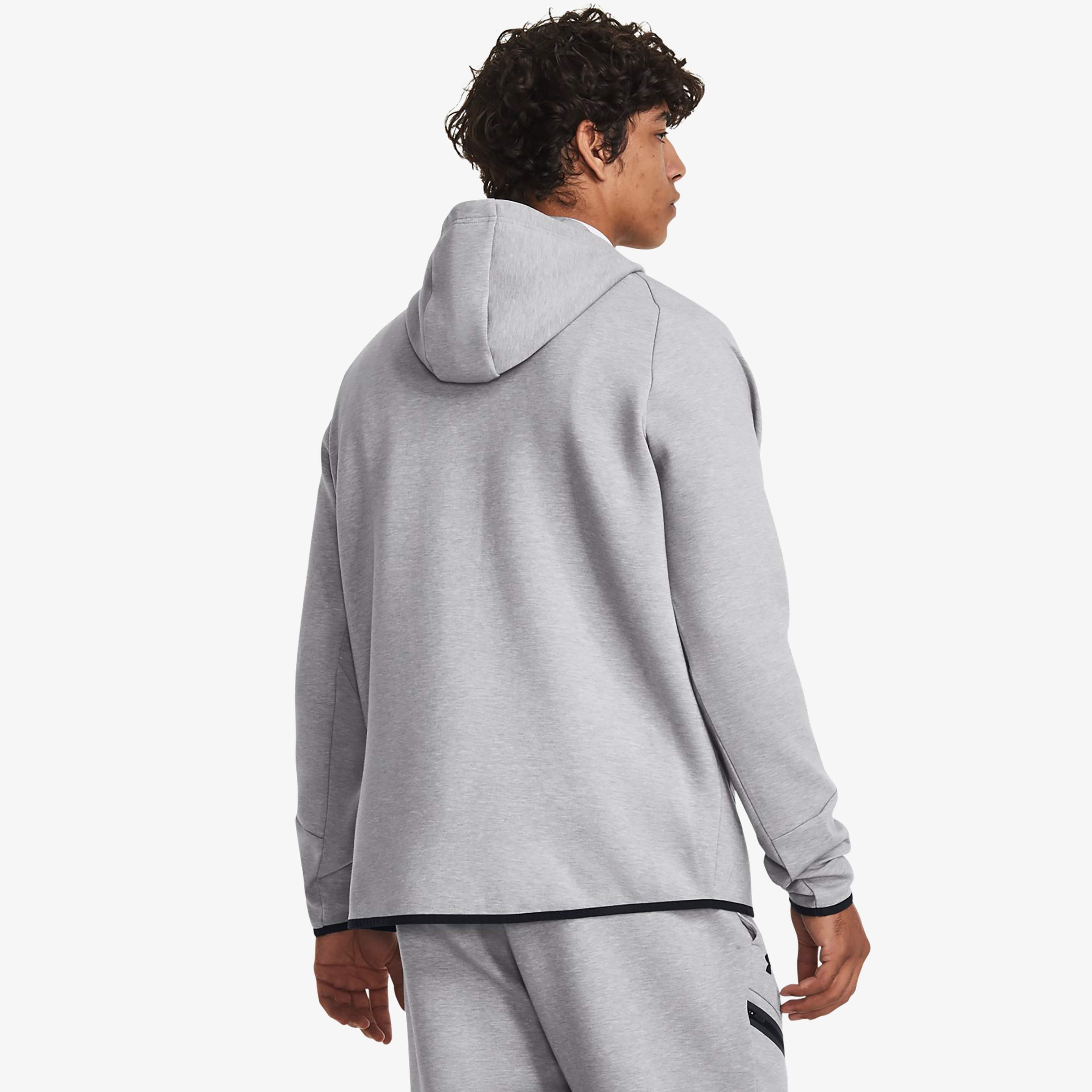 Under Armour Unstoppable Fleece Erkek Gri Sweatshirt