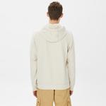 Tommy Hilfiger Regular Washed Signature Hoodie Erkek Bej Sweatshirt