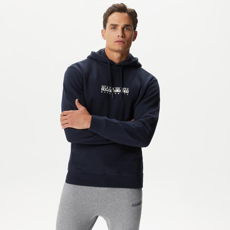 Napapijri B-Box H S 1 Erkek Lacivert Hoodie