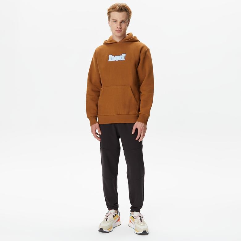HUF Madison Heavyweight Erkek Kahverengi Hoodie