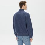 Champion High Neck Erkek Lacivert Sweatshirt