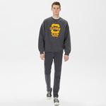Champion Crewneck Erkek Gri Sweatshirt