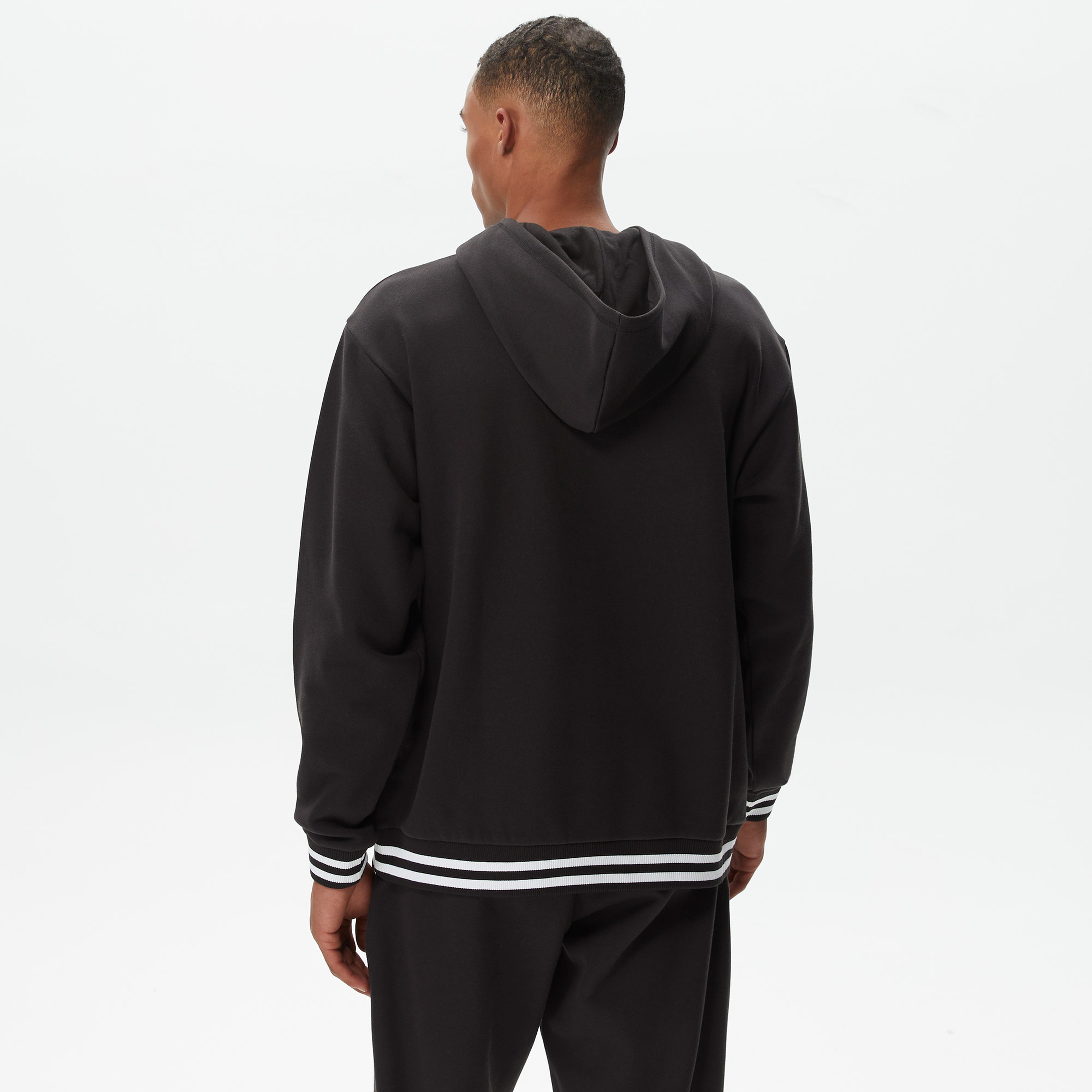 Puma Franchise Core Erkek Siyah Hoodie