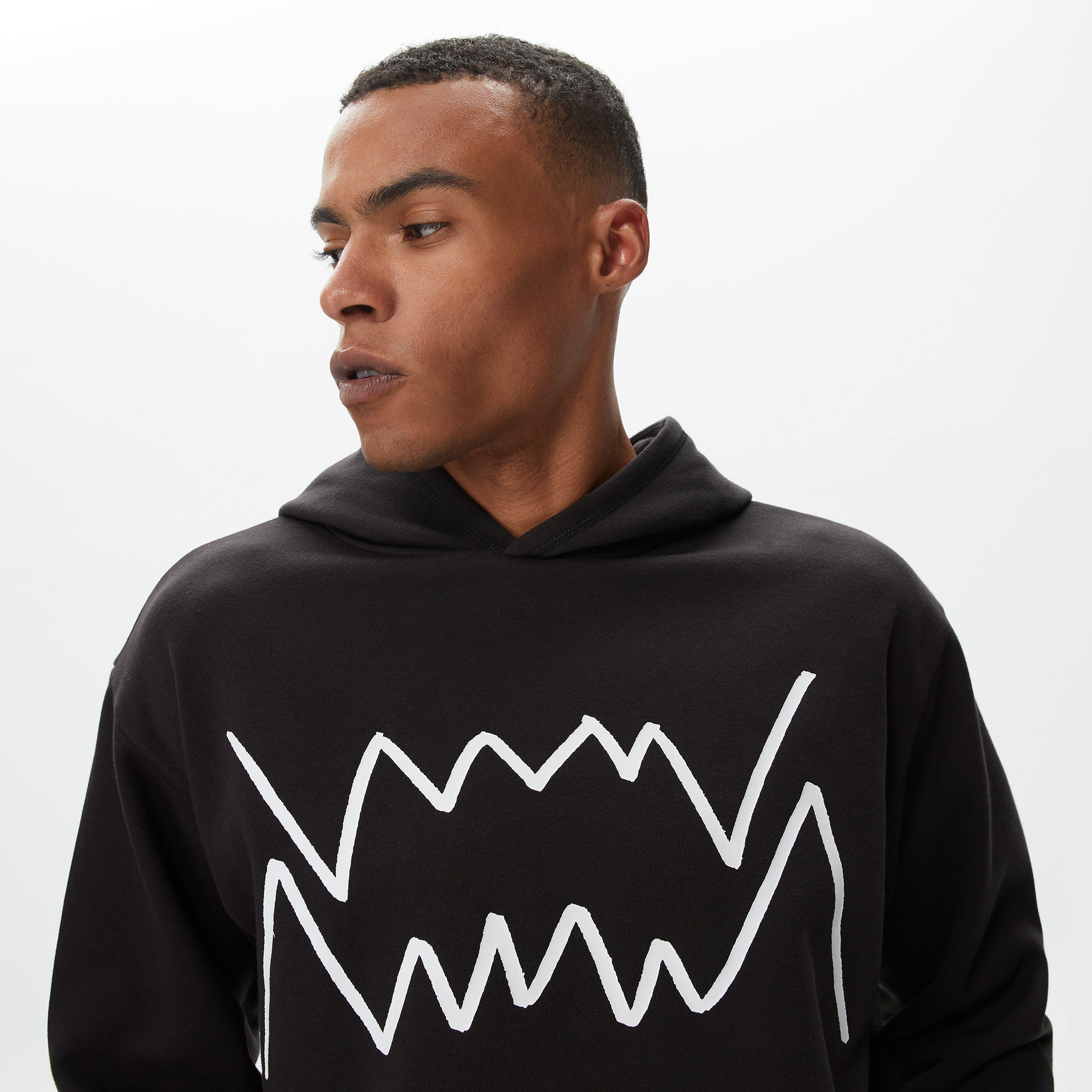 Puma Franchise Core Erkek Siyah Hoodie