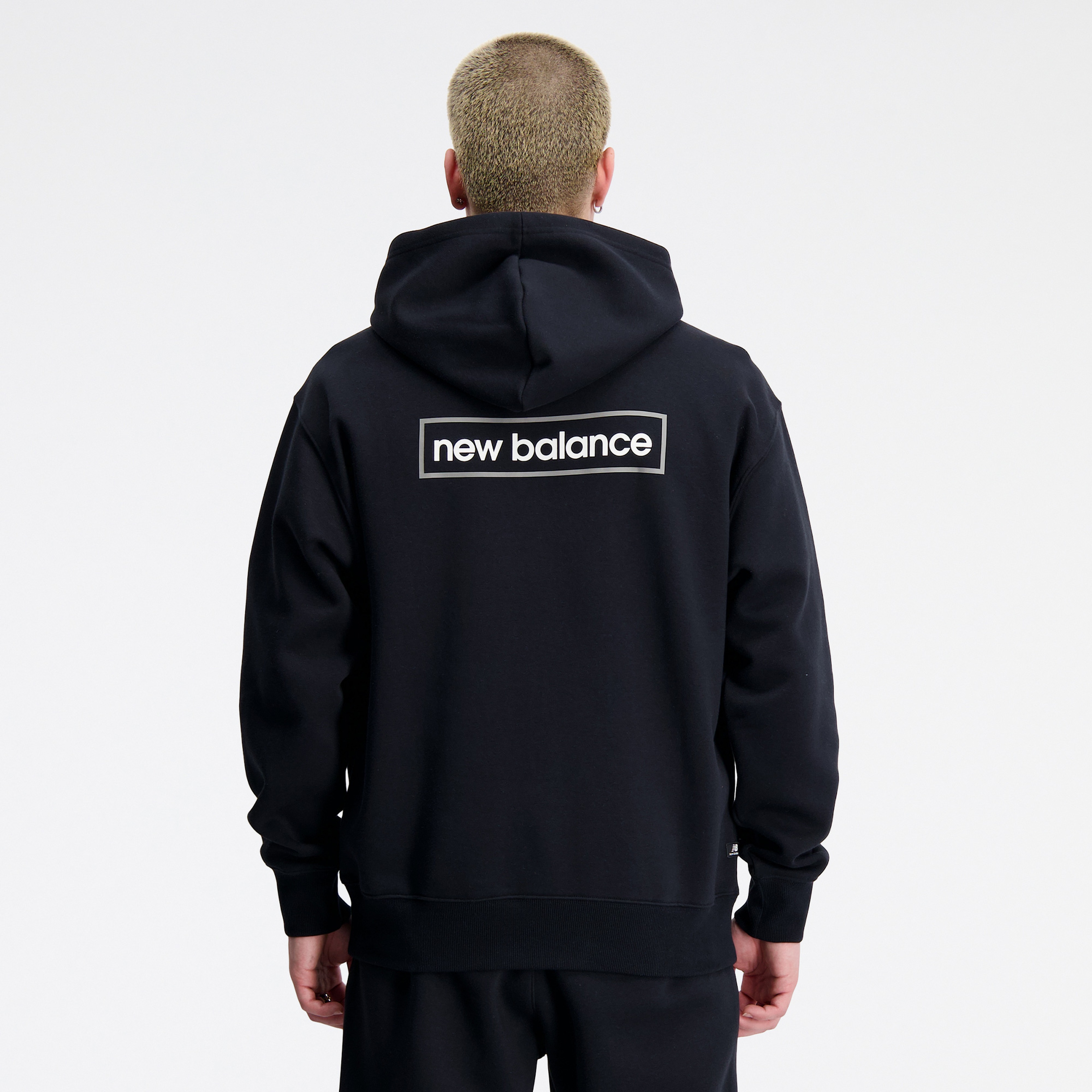 New Balance Essentials Winter Erkek Siyah Hoodie